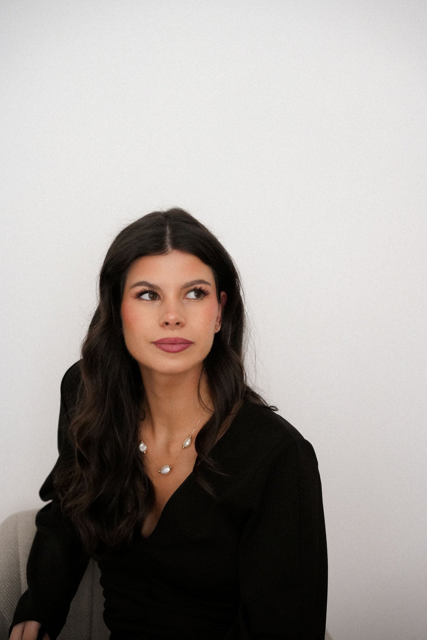 Cultured Pearl Necklace in 9K Yellow Gold by Mimuka Jewels - MIMUKA