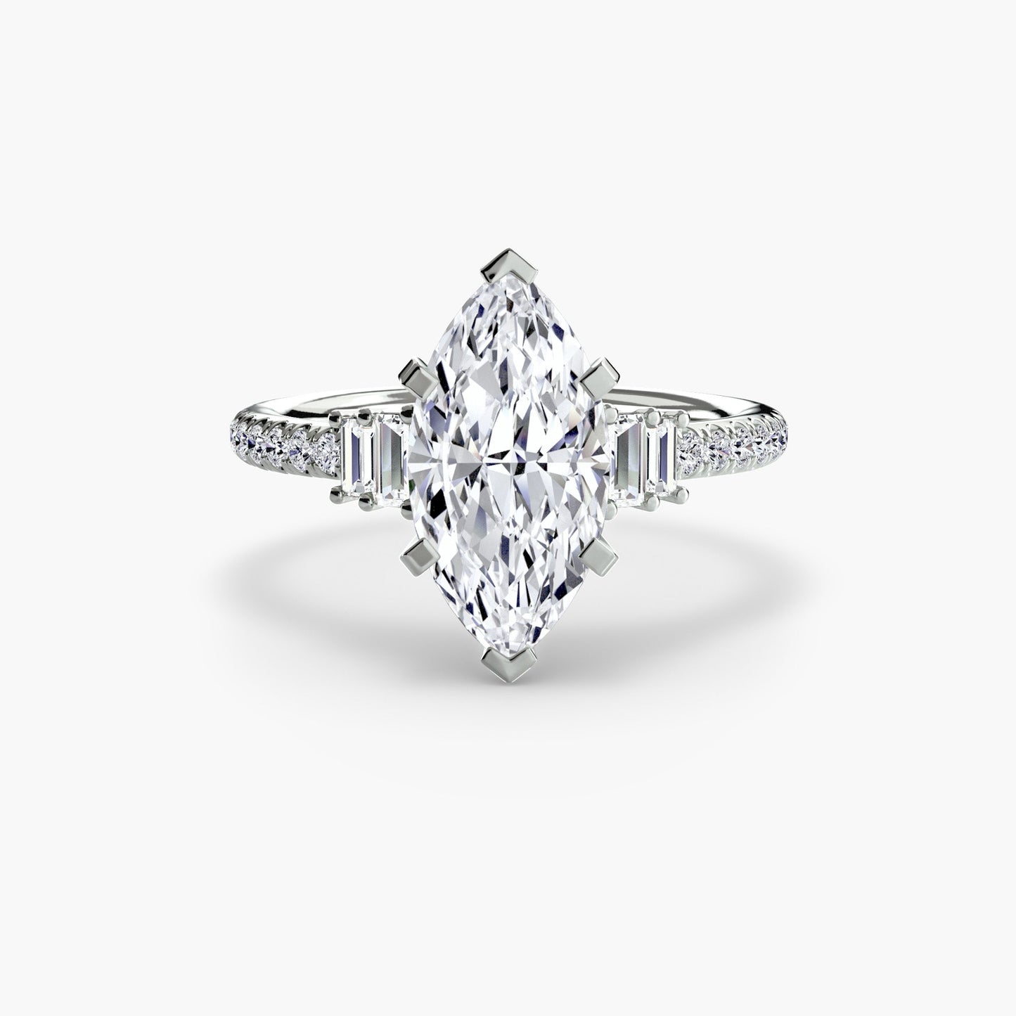 Solitaire with Pavé 4 - MIMUKA