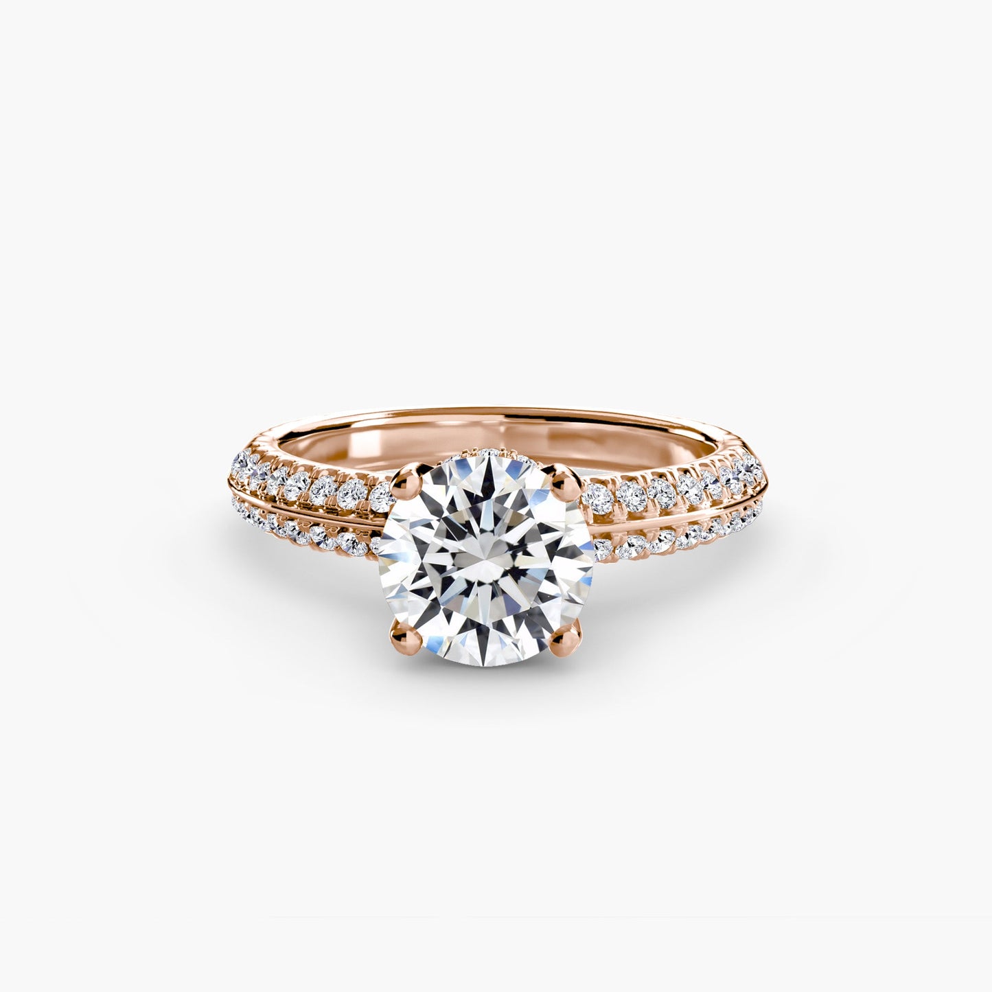 Solitaire with Pavé - MIMUKA