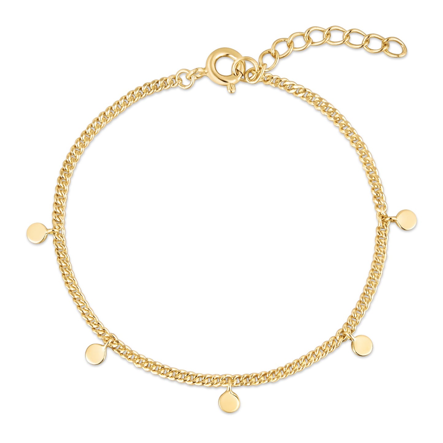 Bracelet in Silver 925 Gold Plated 14K E-Coating - MIMUKA