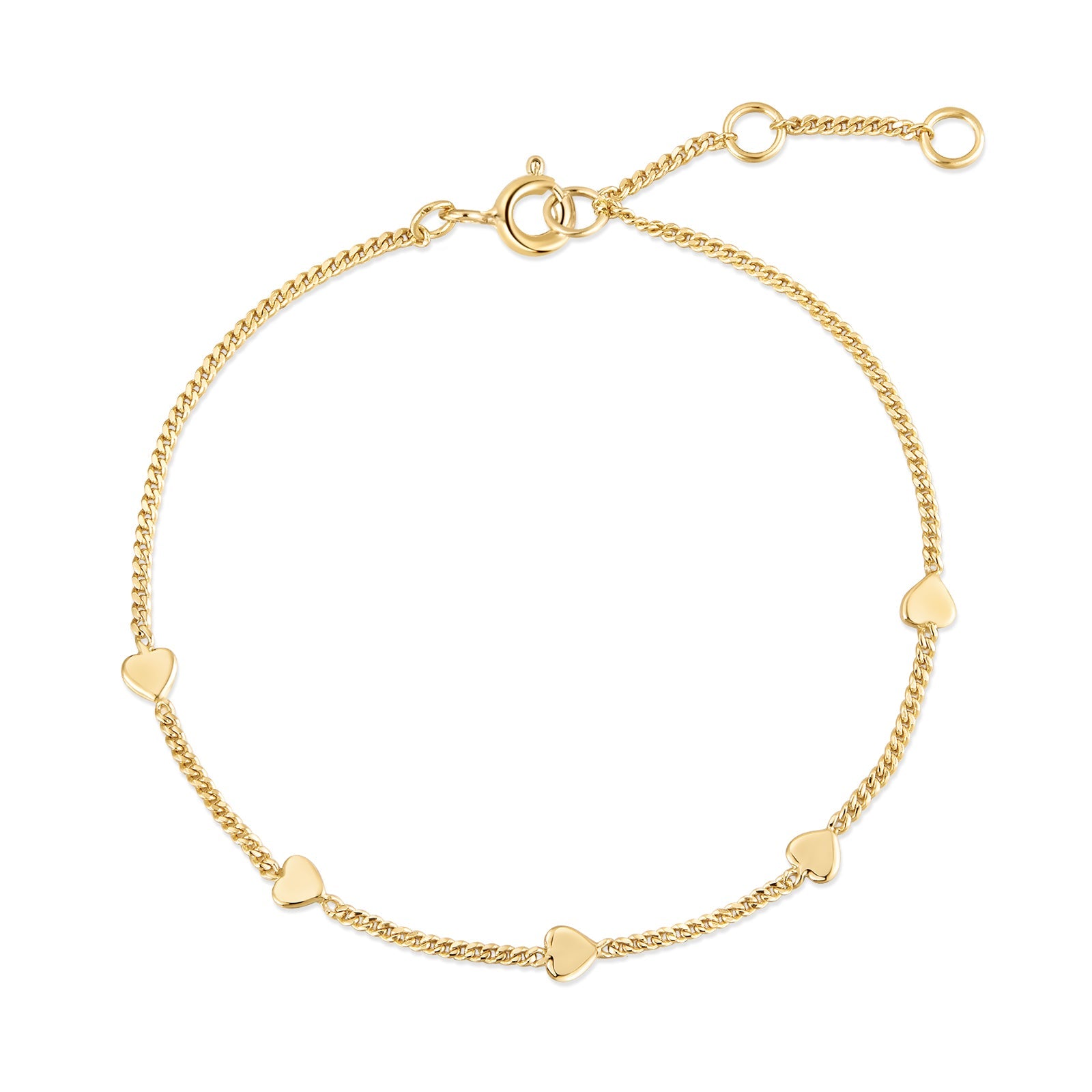 Bracelet in Silver 925 Gold Plated 14K E-Coating - MIMUKA