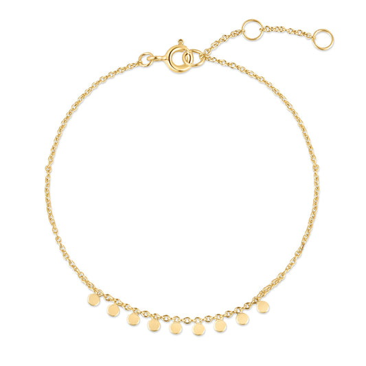 Bracelet in Silver 925 Gold Plated 14K E-Coating - MIMUKA