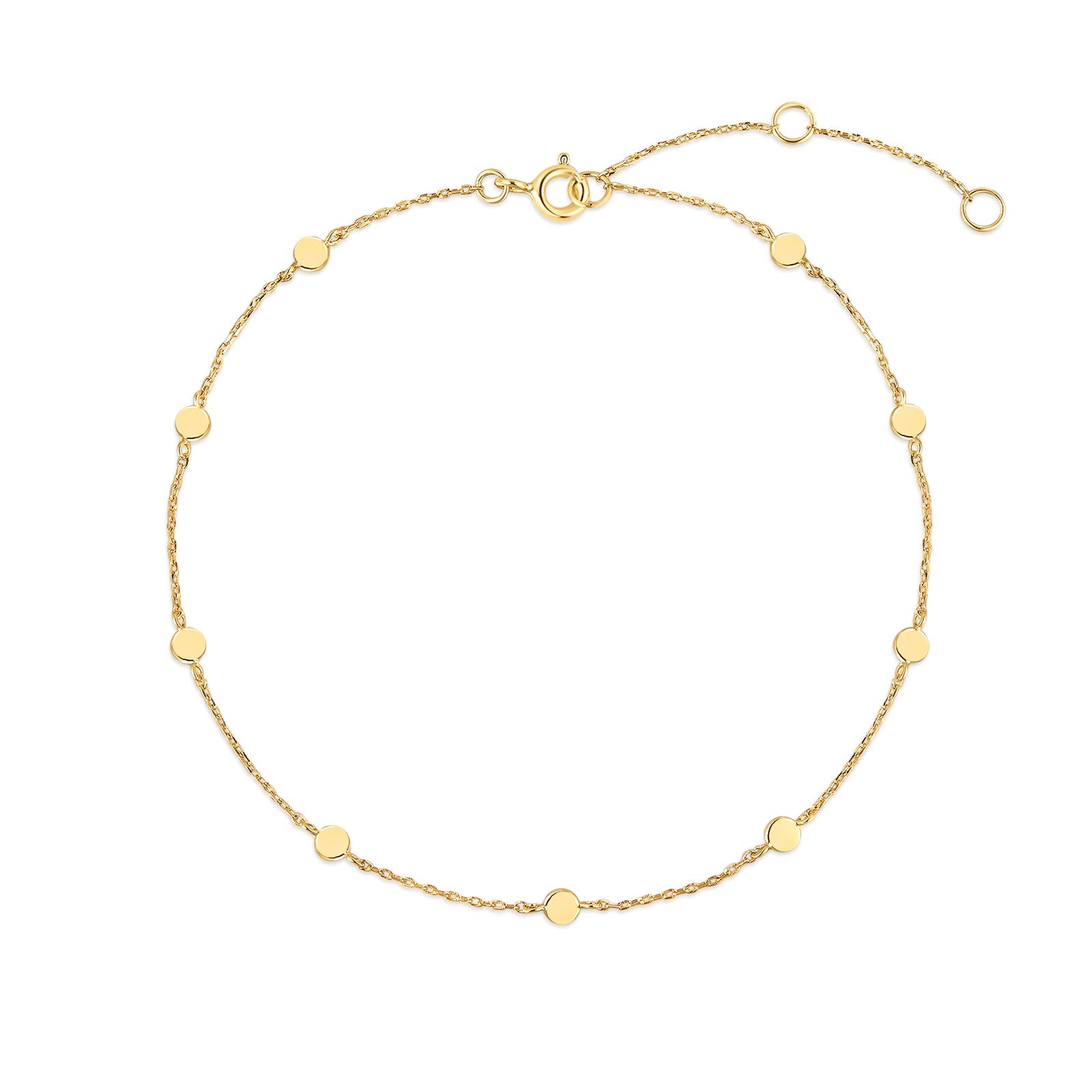 Bracelet Silver 925 Gold Plated 14K E-Coating - MIMUKA