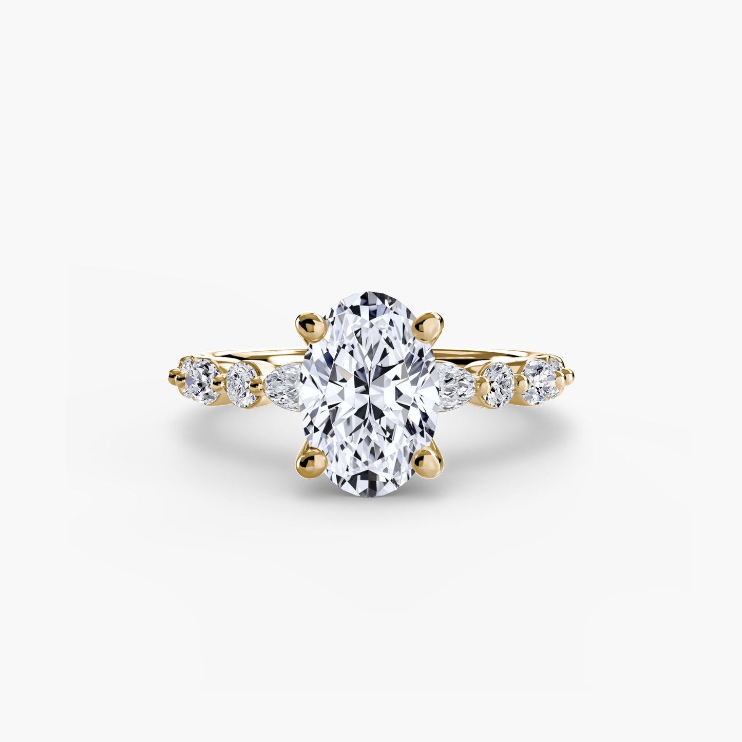 Solitaire with Eternity Pavé 2 - MIMUKA