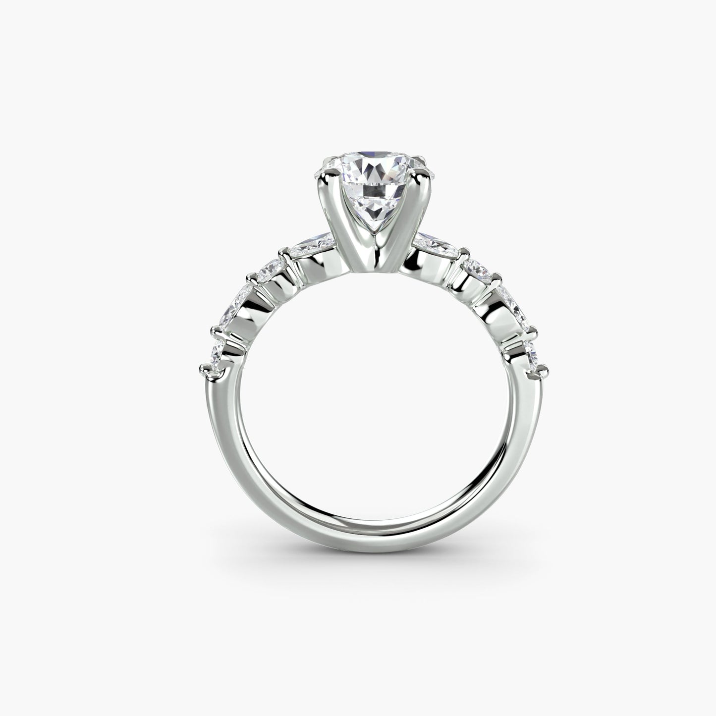Solitaire with Eternity Pavé 2 - MIMUKA