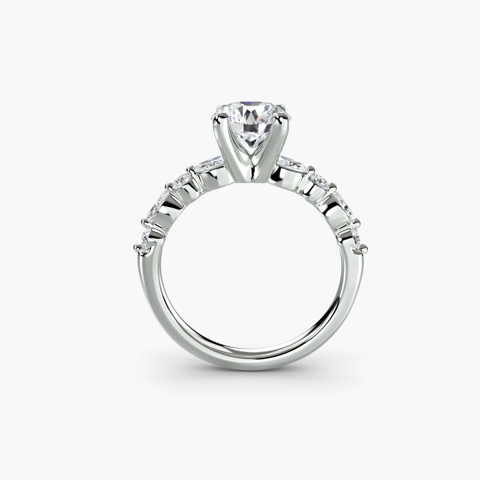 Solitaire with Eternity Pavé 2 - MIMUKA