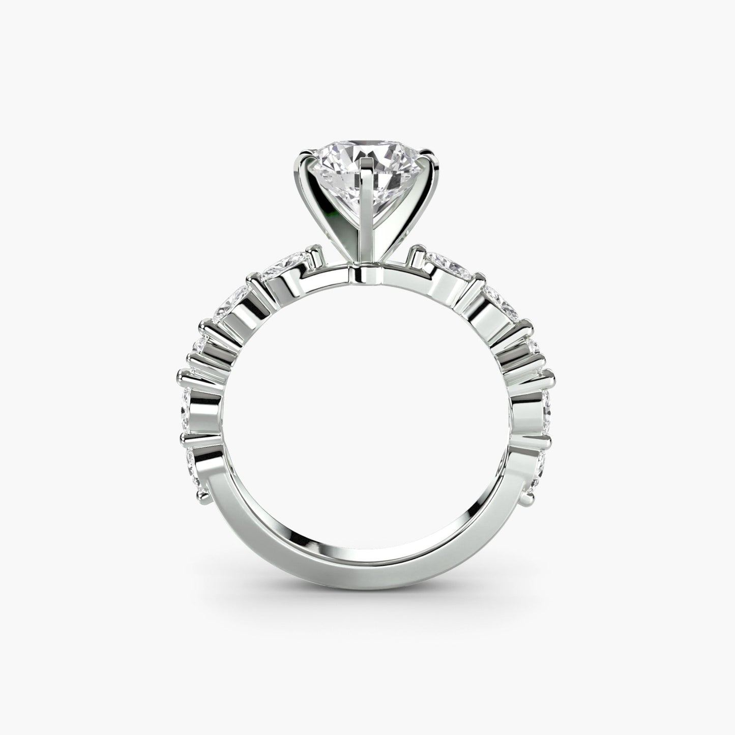 Solitaire with Eternity Pavé - MIMUKA