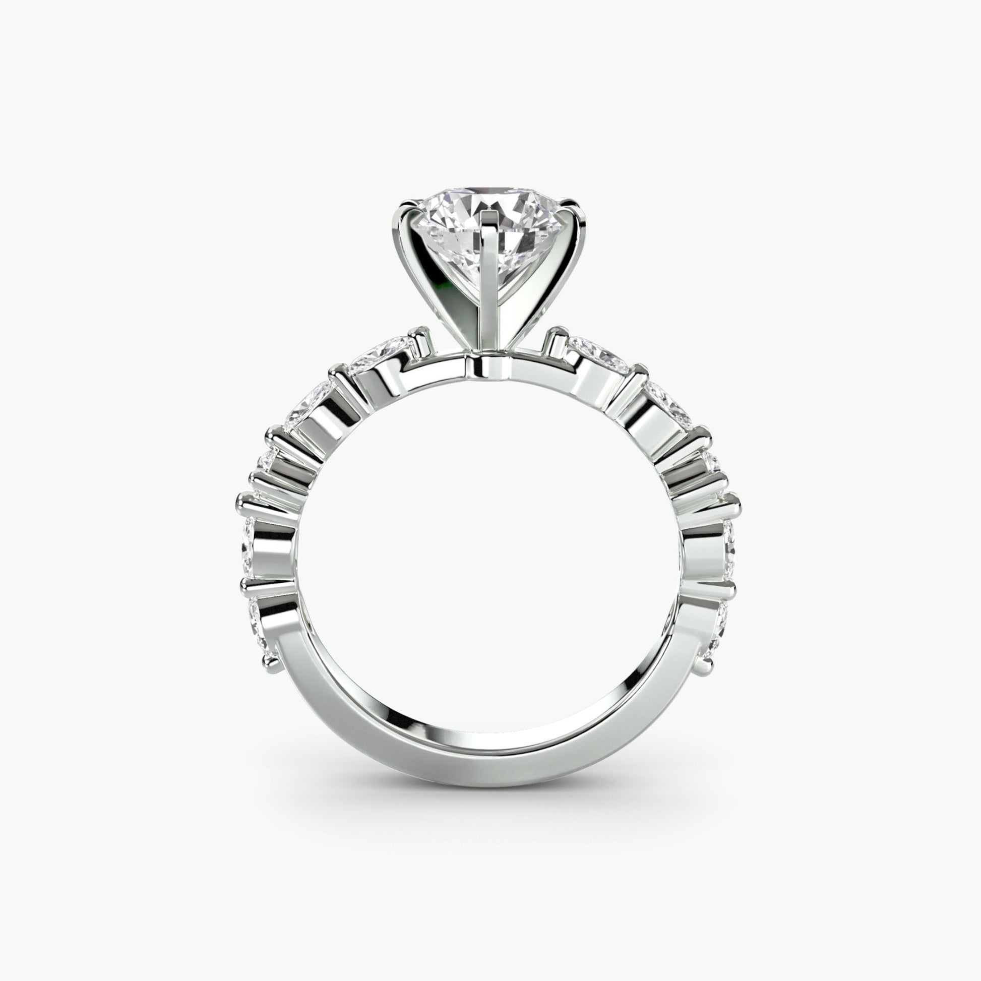Solitaire with Eternity Pavé - MIMUKA