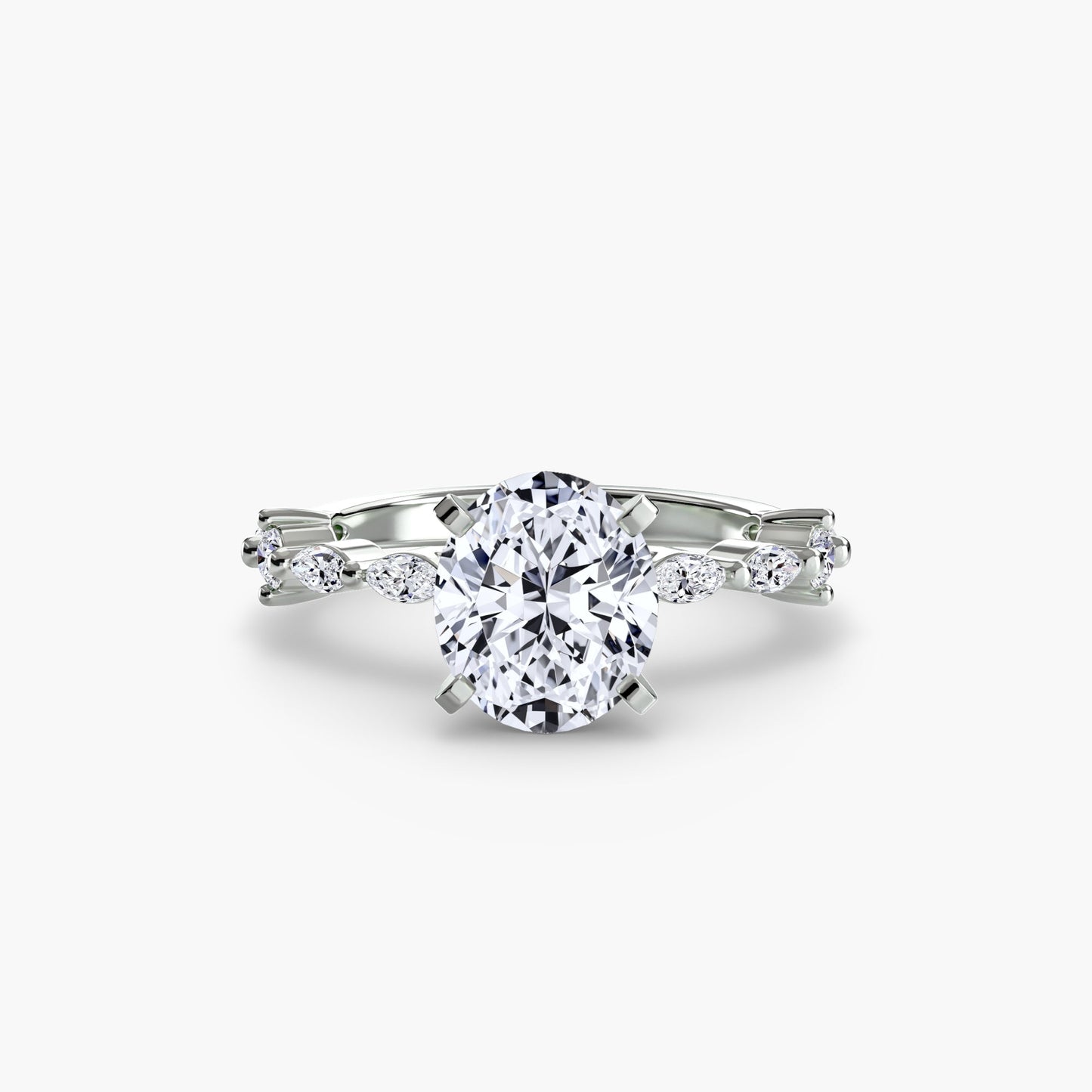 Solitaire with Eternity Pavé - MIMUKA