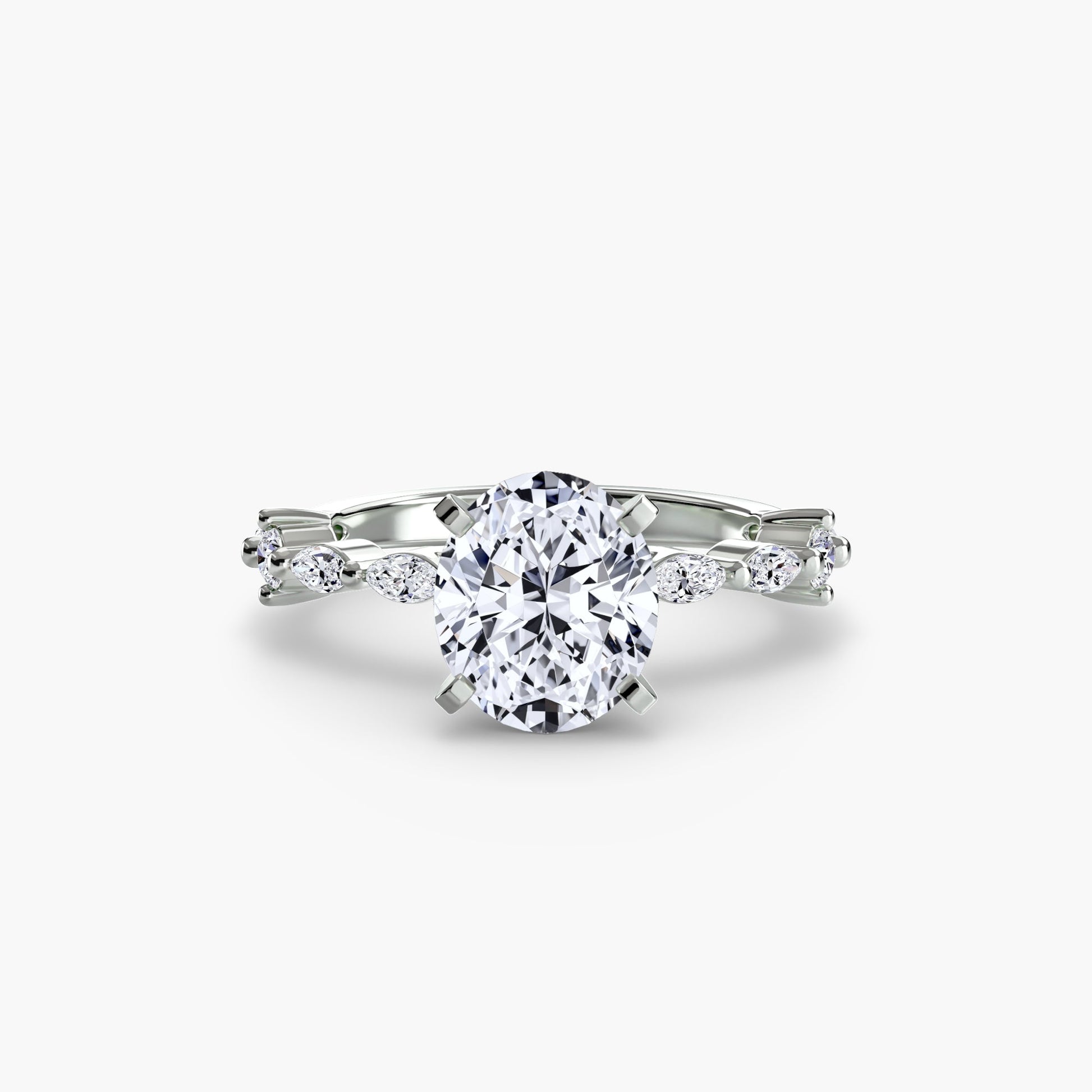 Solitaire with Eternity Pavé - MIMUKA