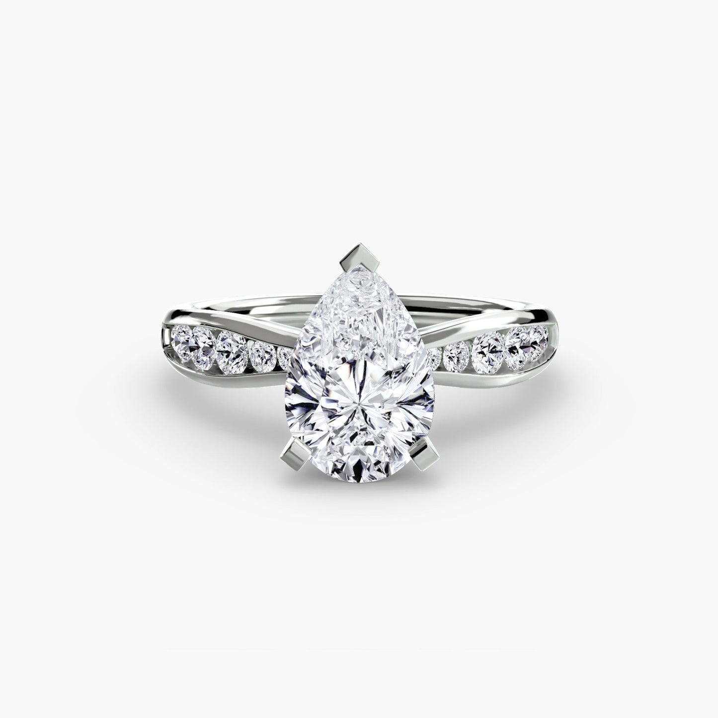 Solitaire with Pavé 3 - MIMUKA