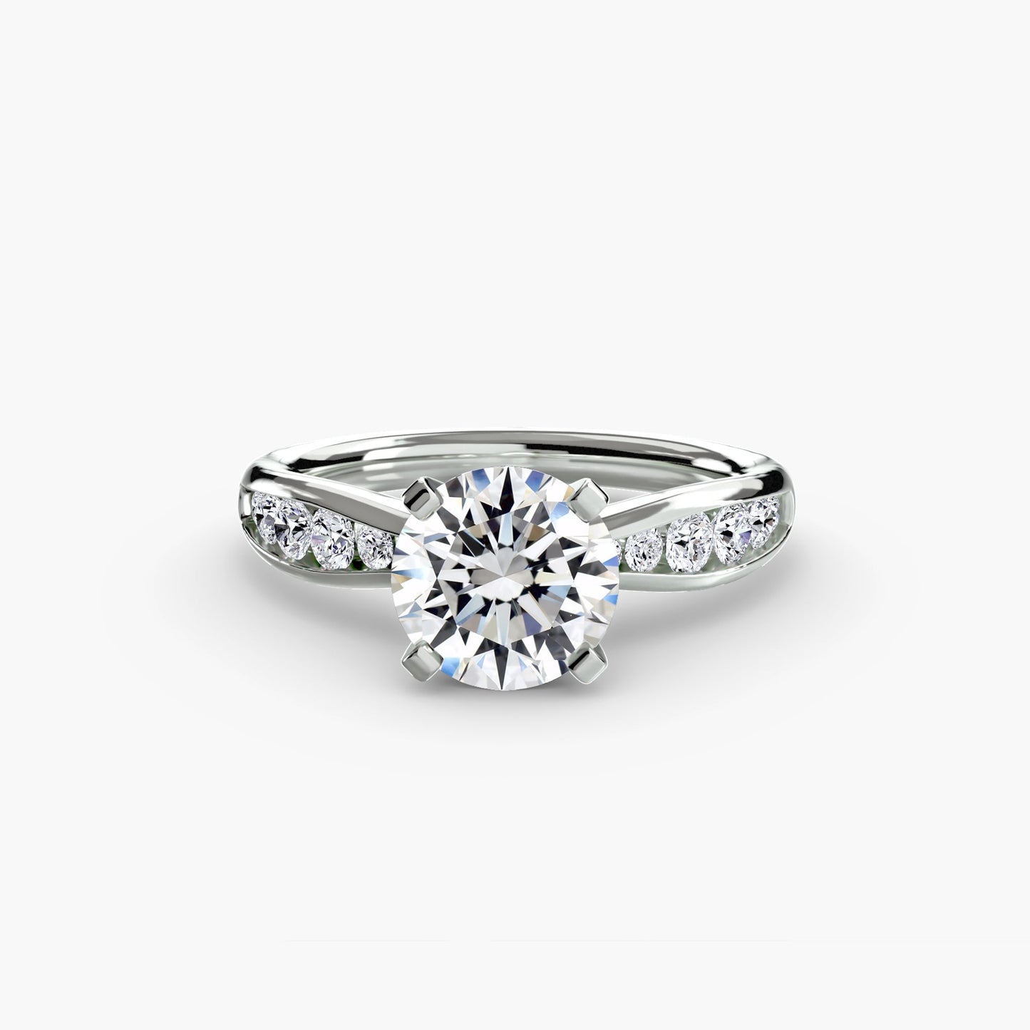 Solitaire with Pavé 3 - MIMUKA