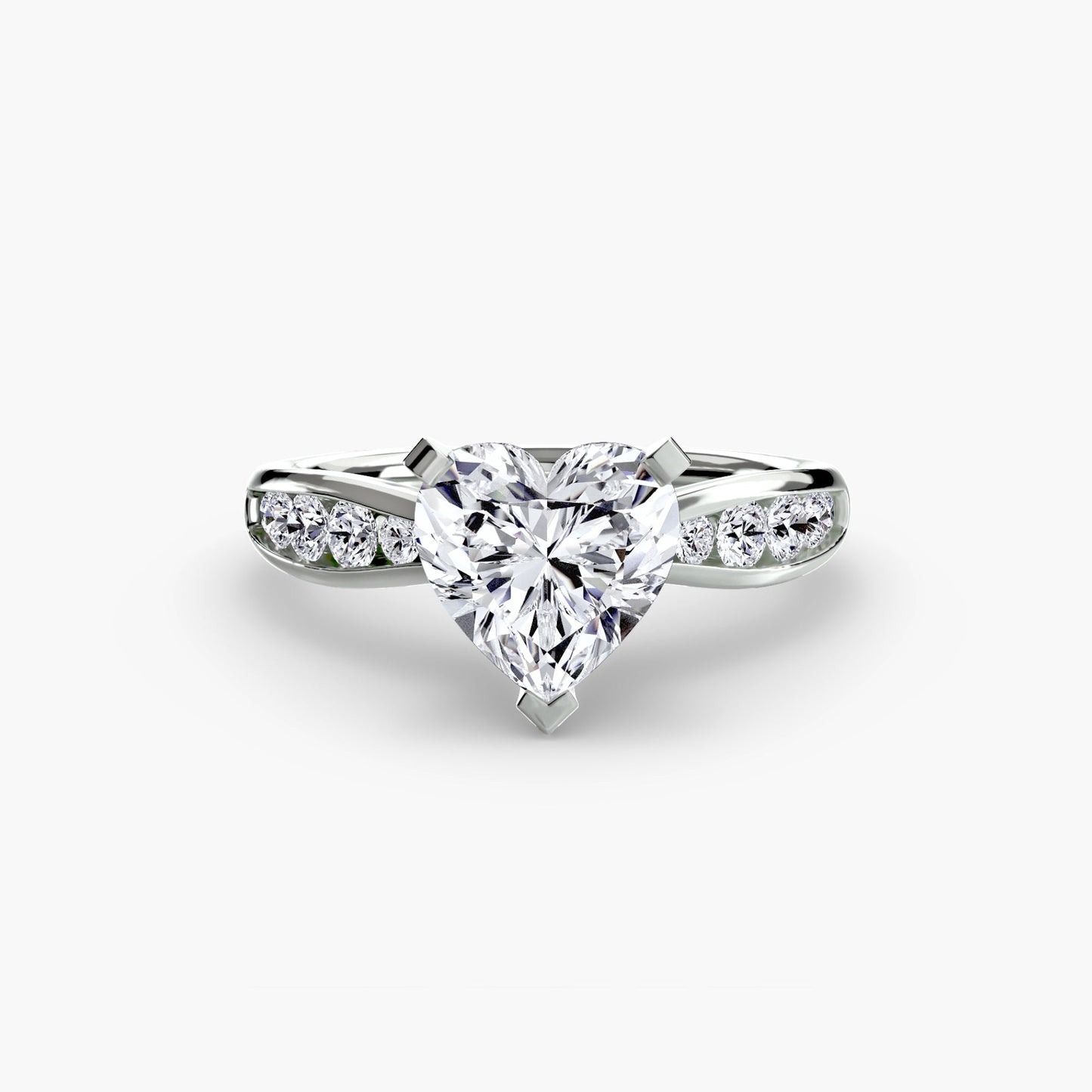 Solitaire with Pavé 3 - MIMUKA