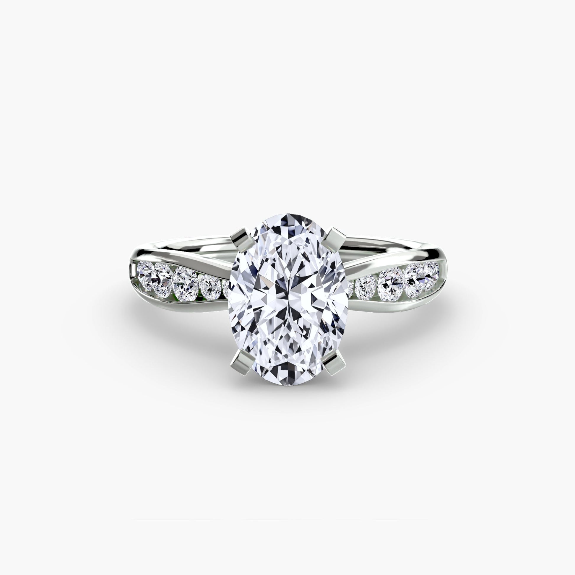 Solitaire with Pavé 3 - MIMUKA