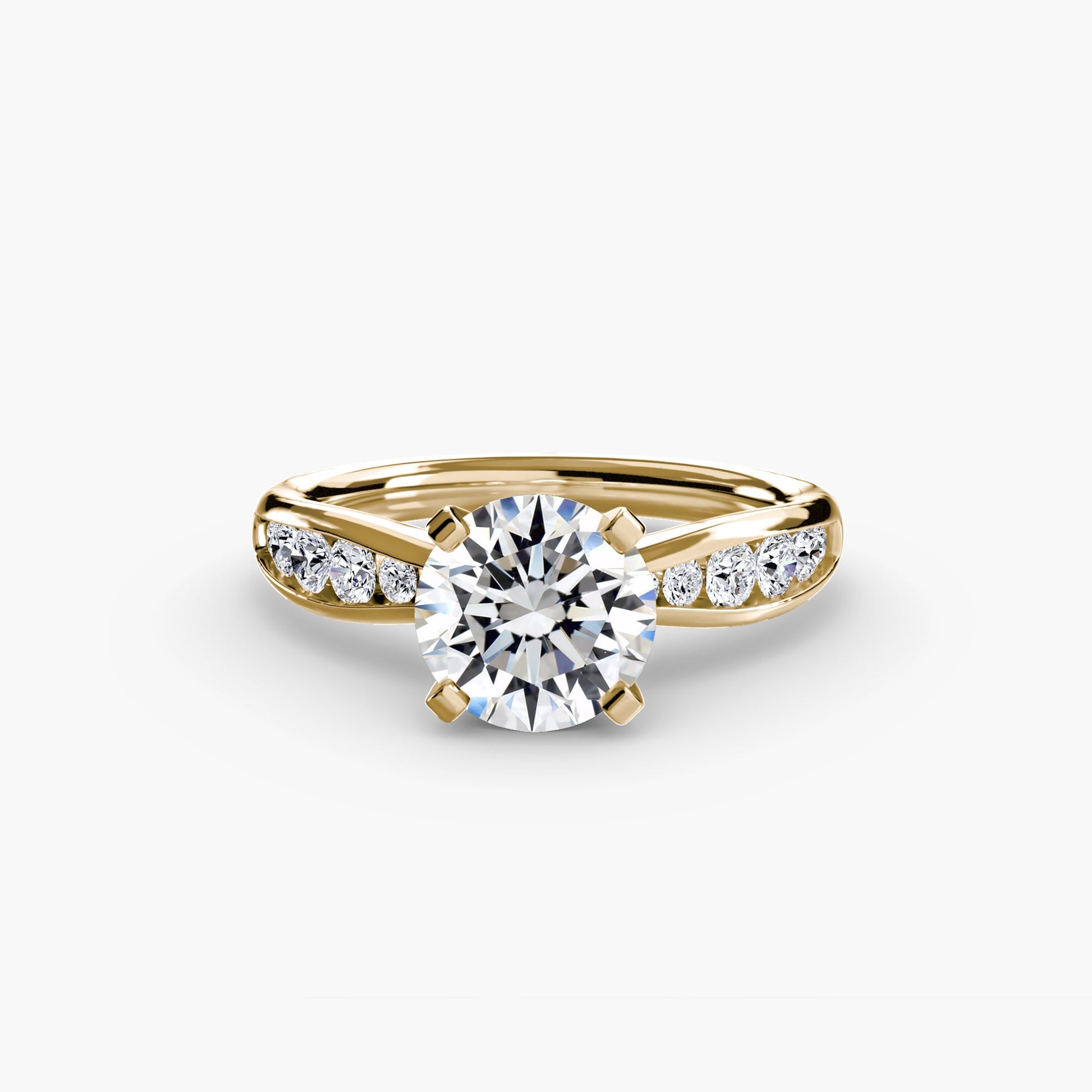 Solitaire with Pavé 3 - MIMUKA