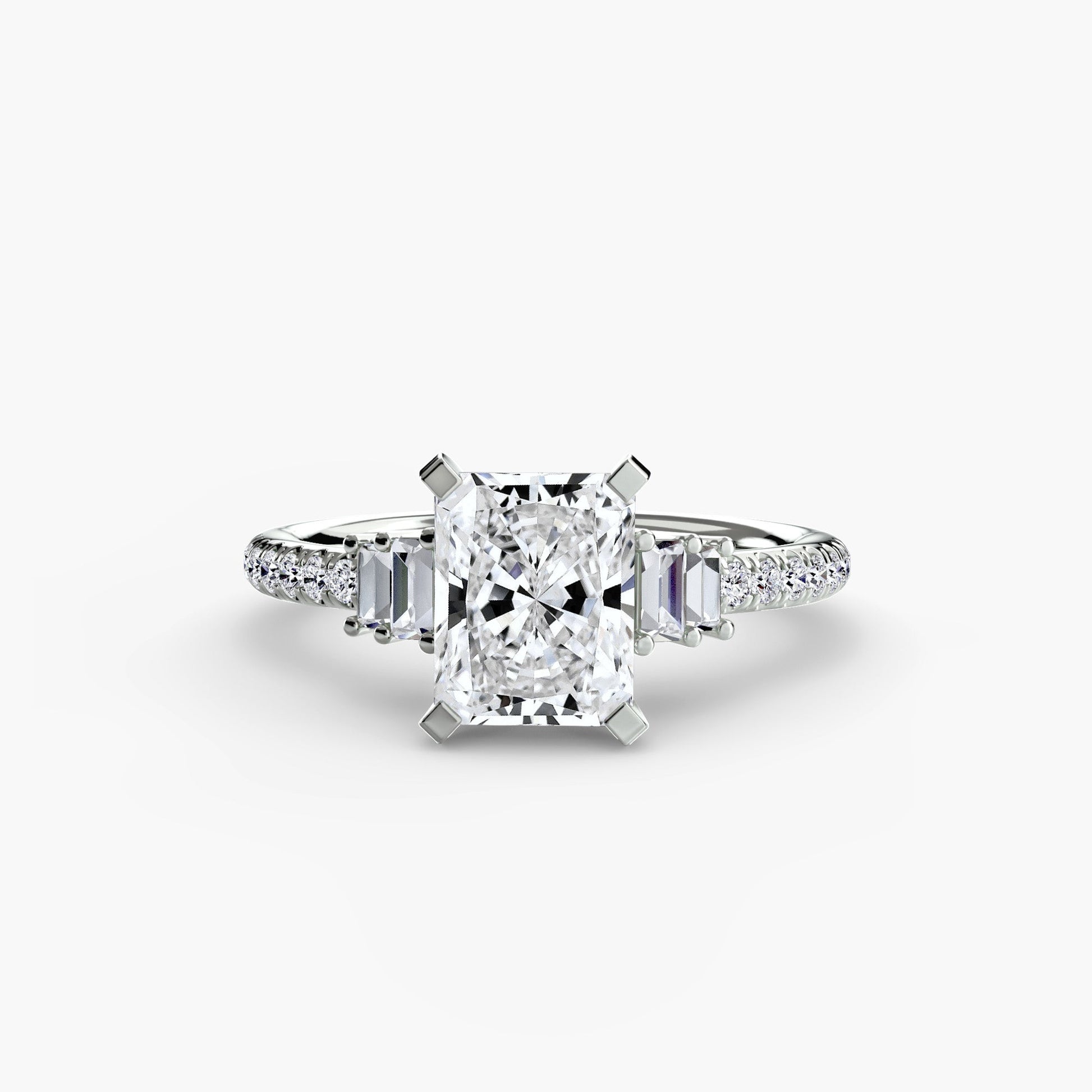 Solitaire with Pavé 4 - MIMUKA