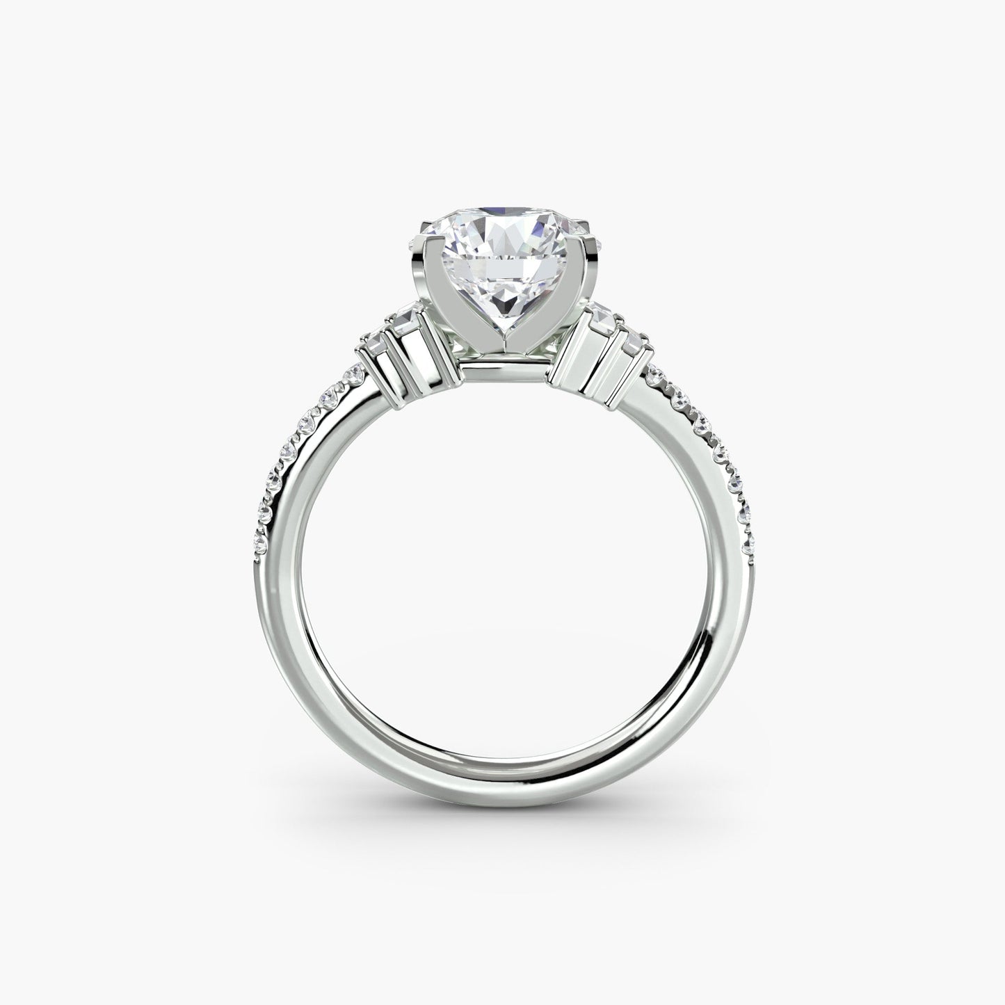 Solitaire with Pavé 4 - MIMUKA
