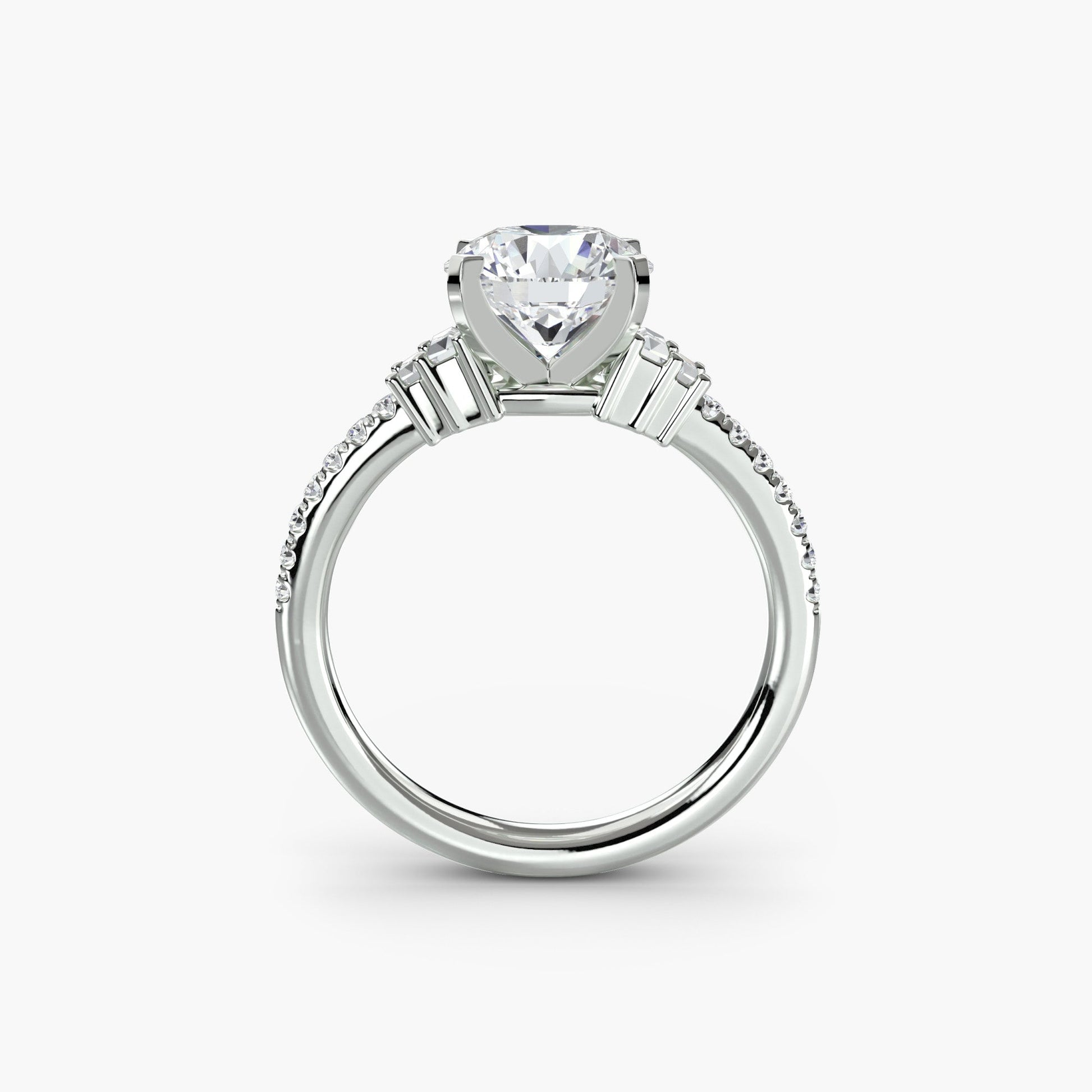 Solitaire with Pavé 4 - MIMUKA