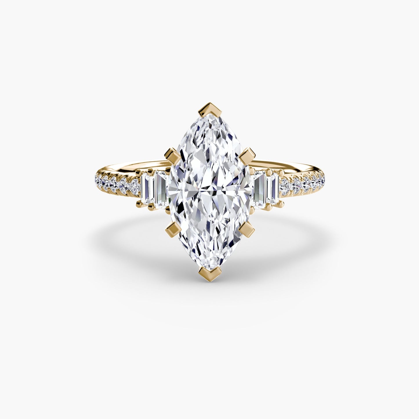 Solitaire with Pavé 4 - MIMUKA