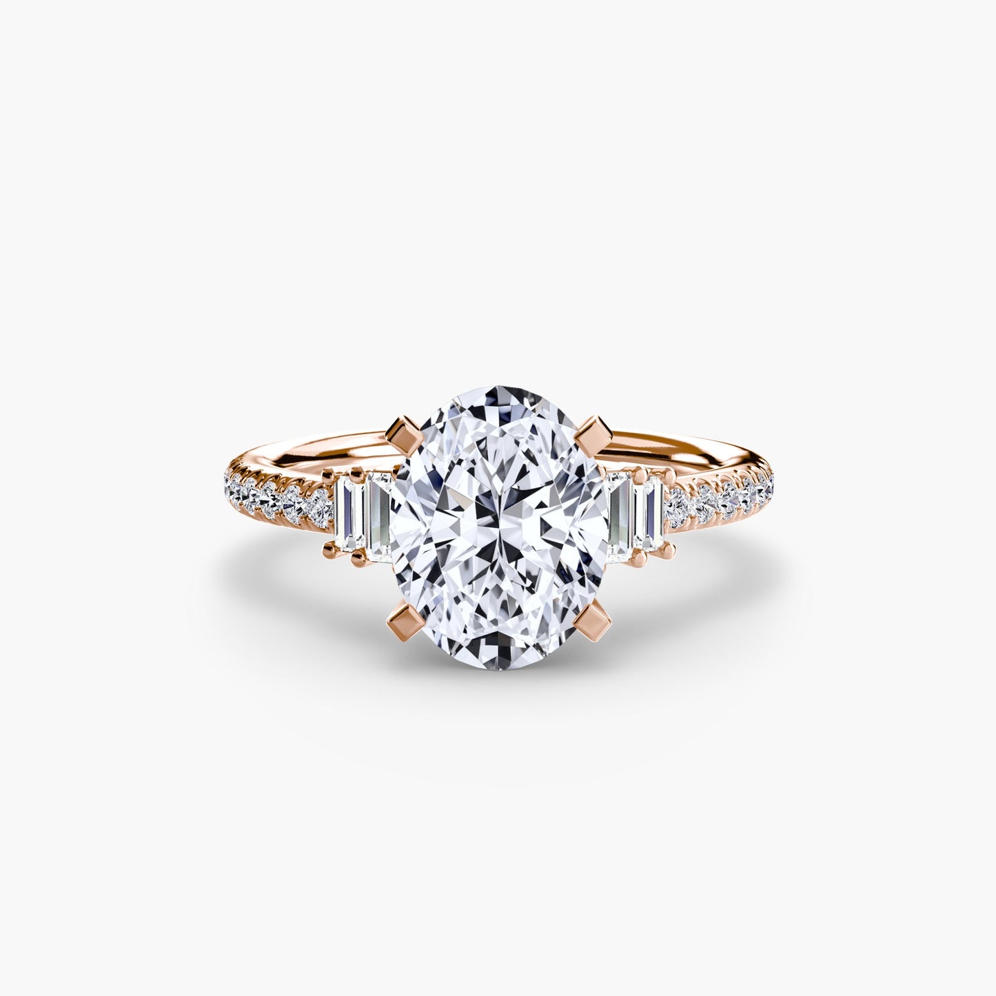Solitaire with Pavé 4 - MIMUKA
