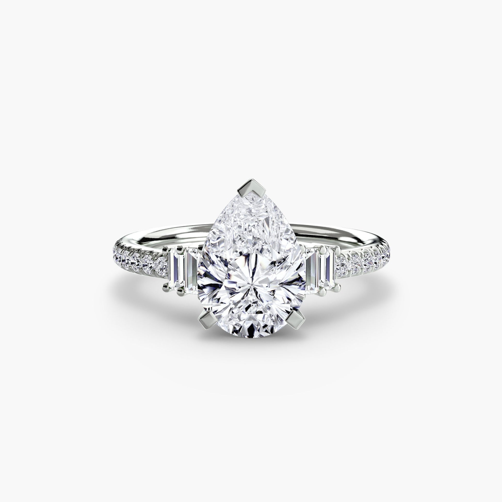 Solitaire with Pavé 4 - MIMUKA