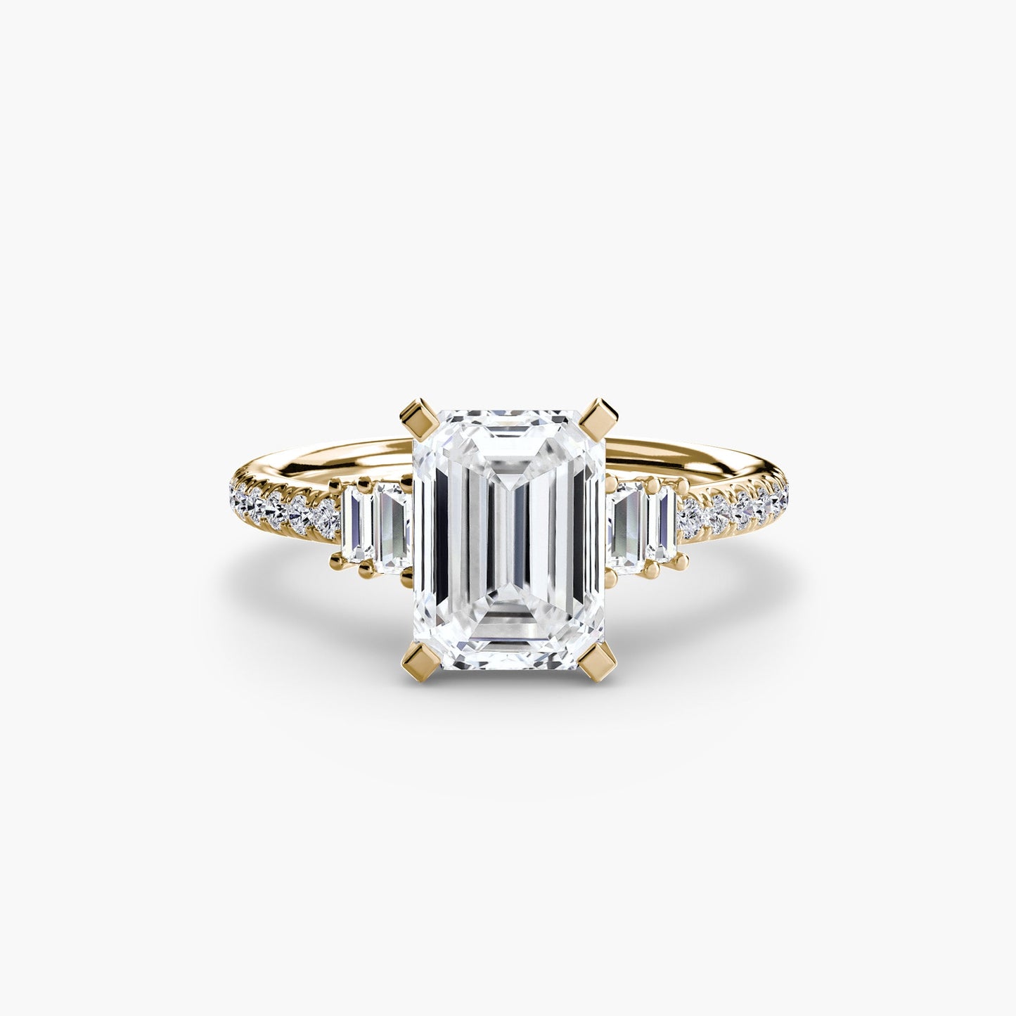 Solitaire with Pavé 4 - MIMUKA