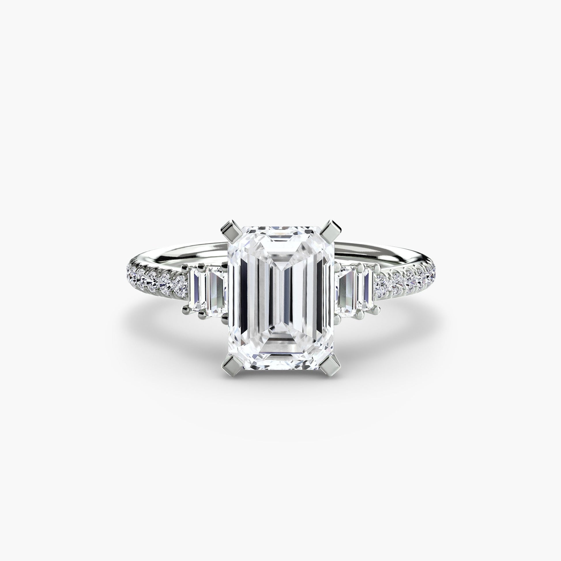 Solitaire with Pavé 4 - MIMUKA