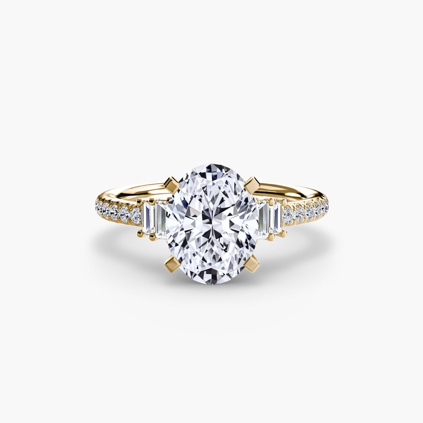 Solitaire with Pavé 4 - MIMUKA