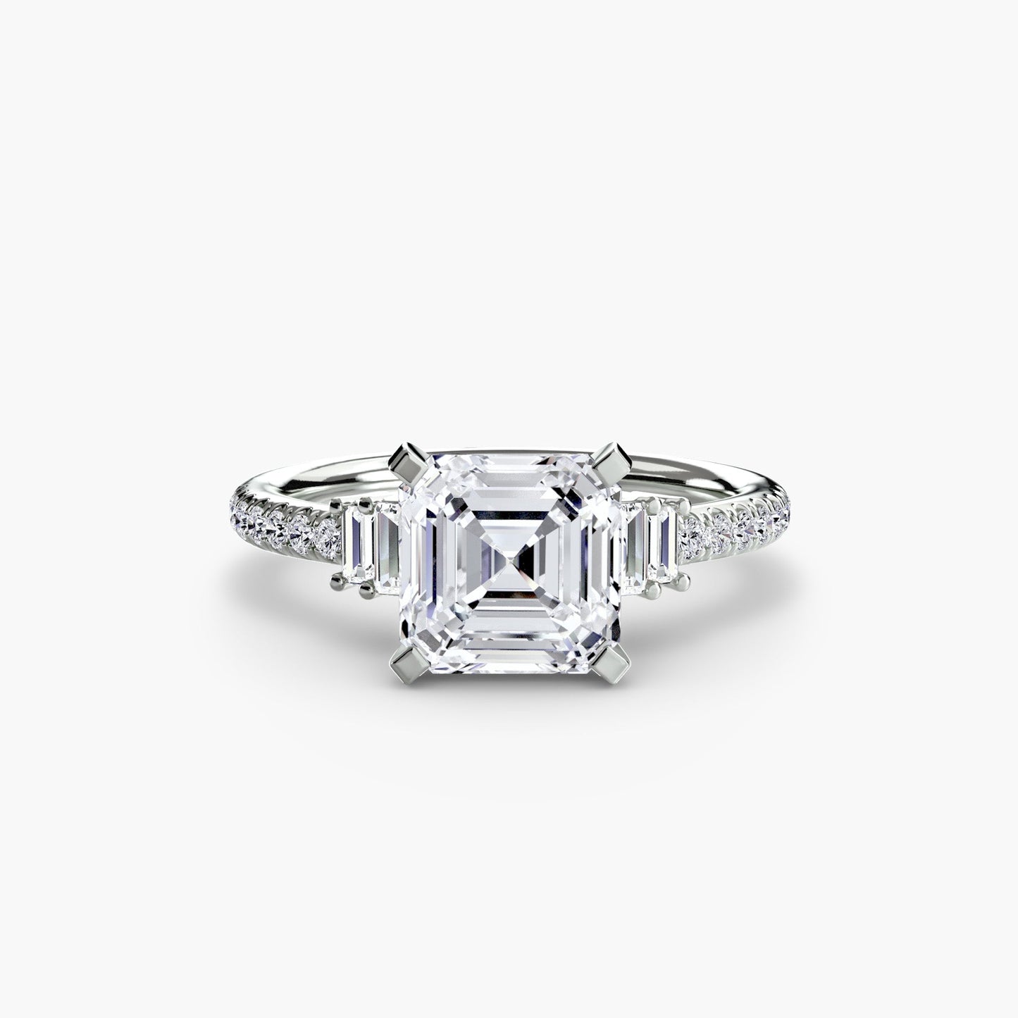 Solitaire with Pavé 4 - MIMUKA