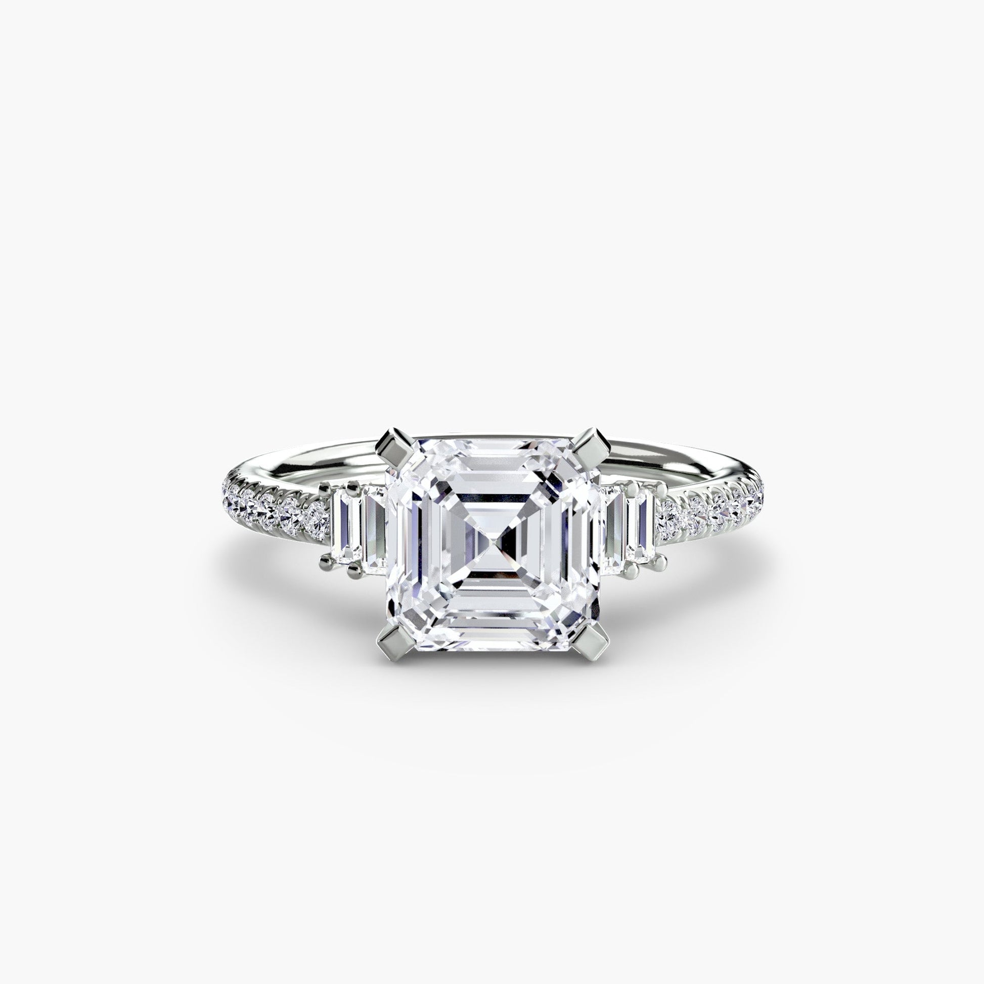 Solitaire with Pavé 4 - MIMUKA