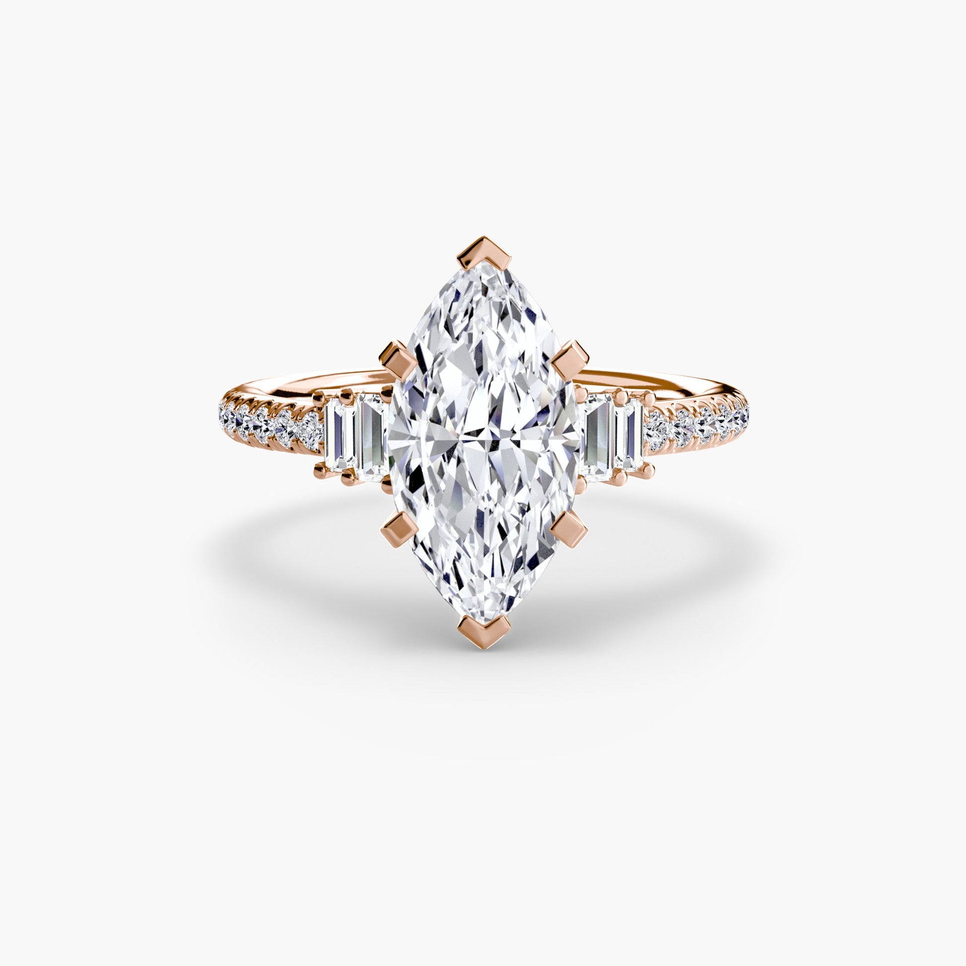 Solitaire with Pavé 4 - MIMUKA