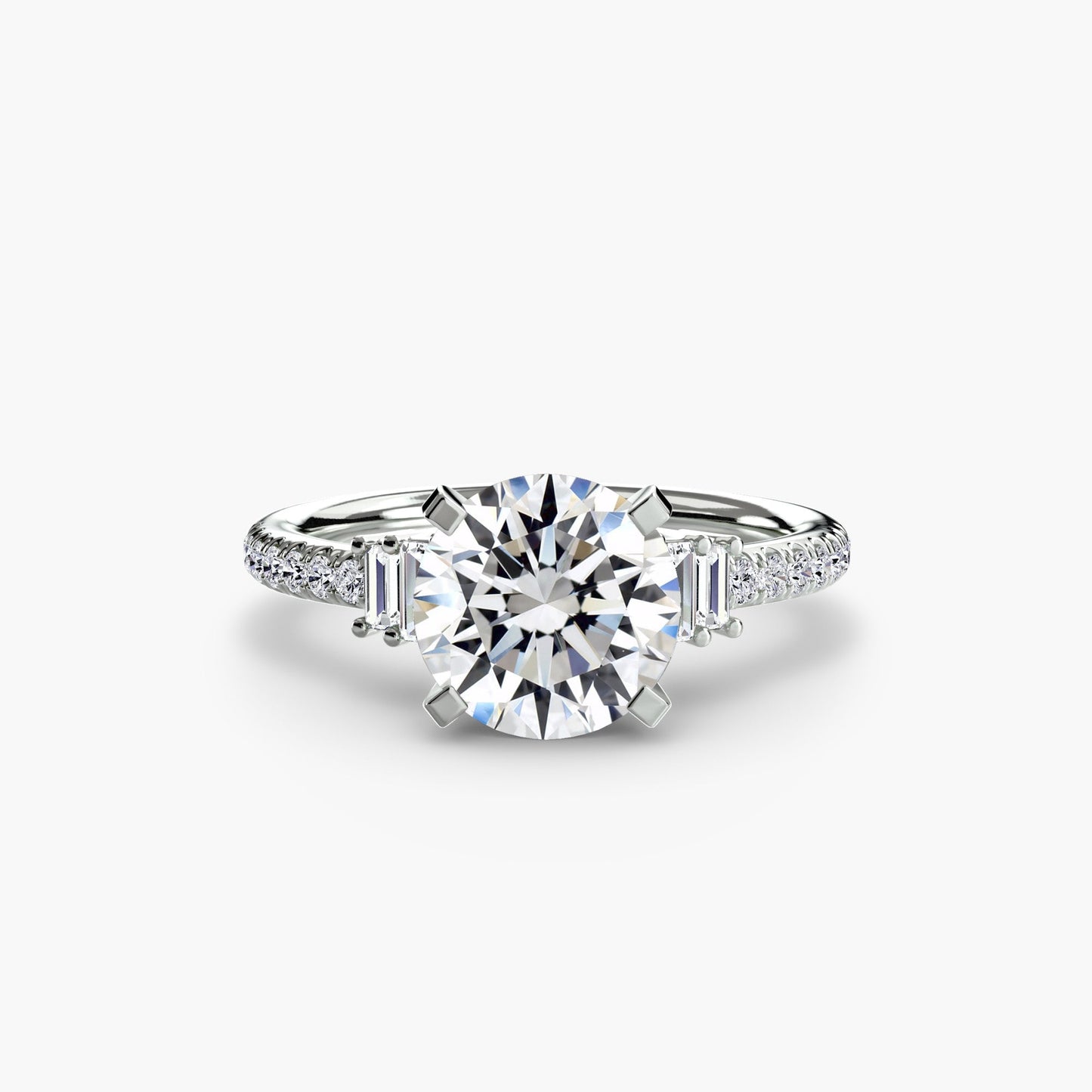 Solitaire with Pavé 4 - MIMUKA