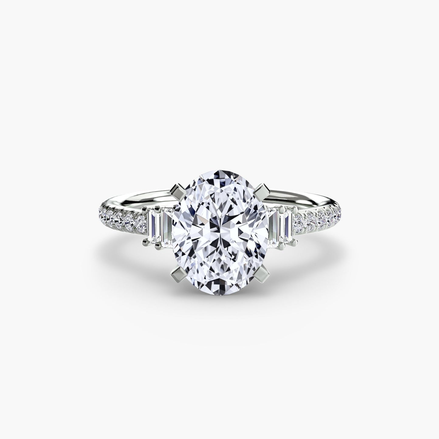 Solitaire with Pavé 4 - MIMUKA