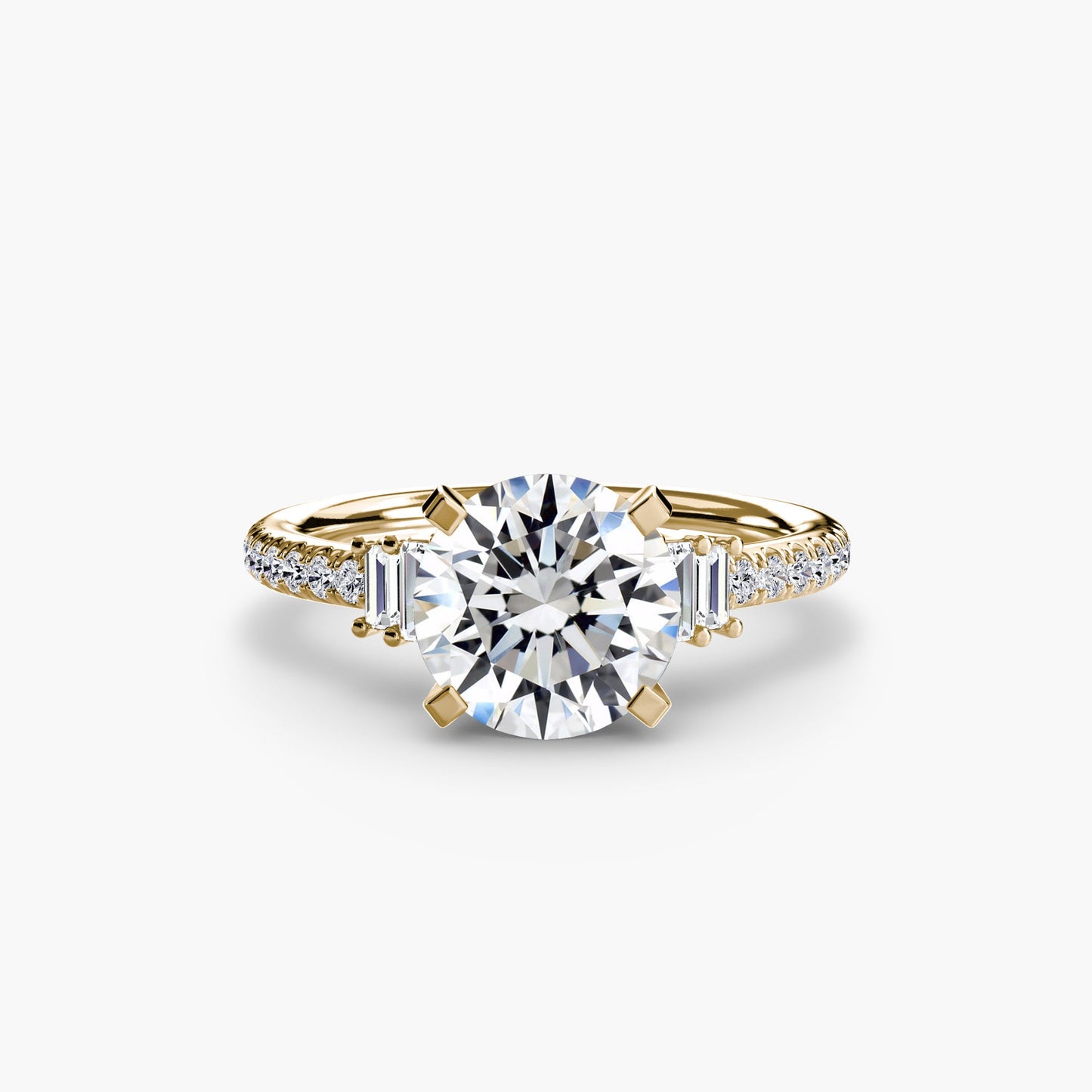Solitaire with Pavé 4 - MIMUKA