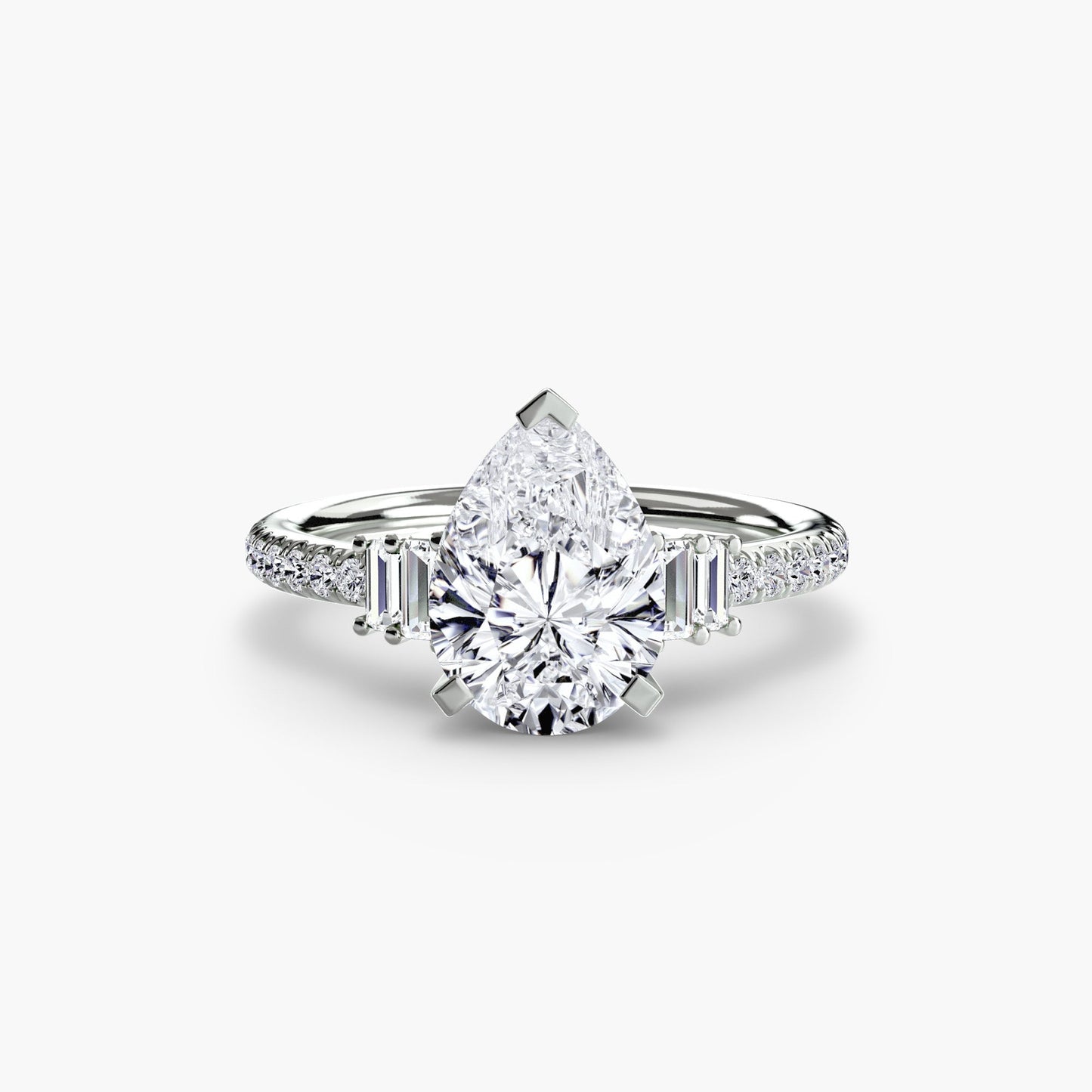 Solitaire with Pavé 4 - MIMUKA