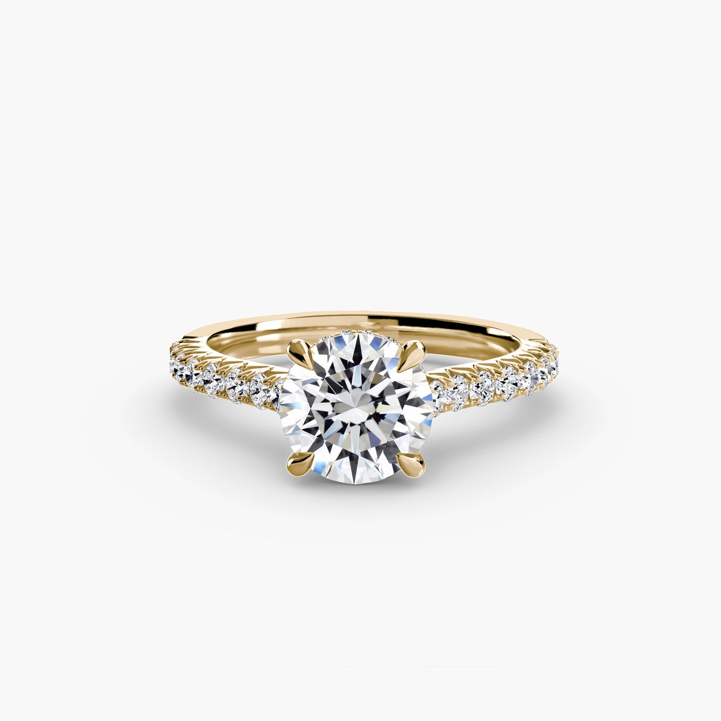 Solitaire with Pavé 5 - MIMUKA