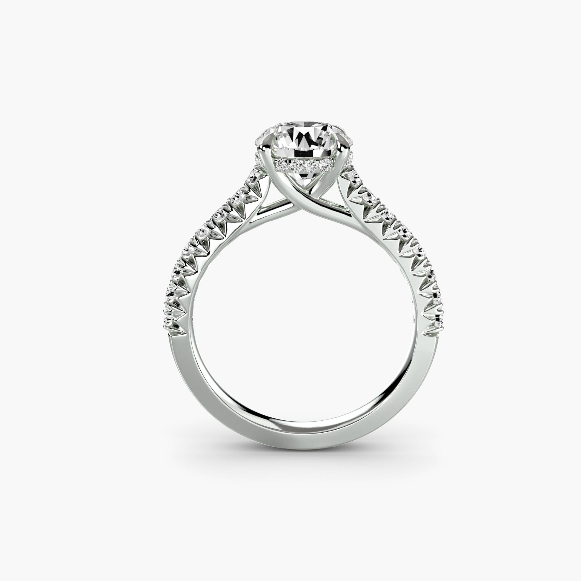 Solitaire with Pavé 5 - MIMUKA