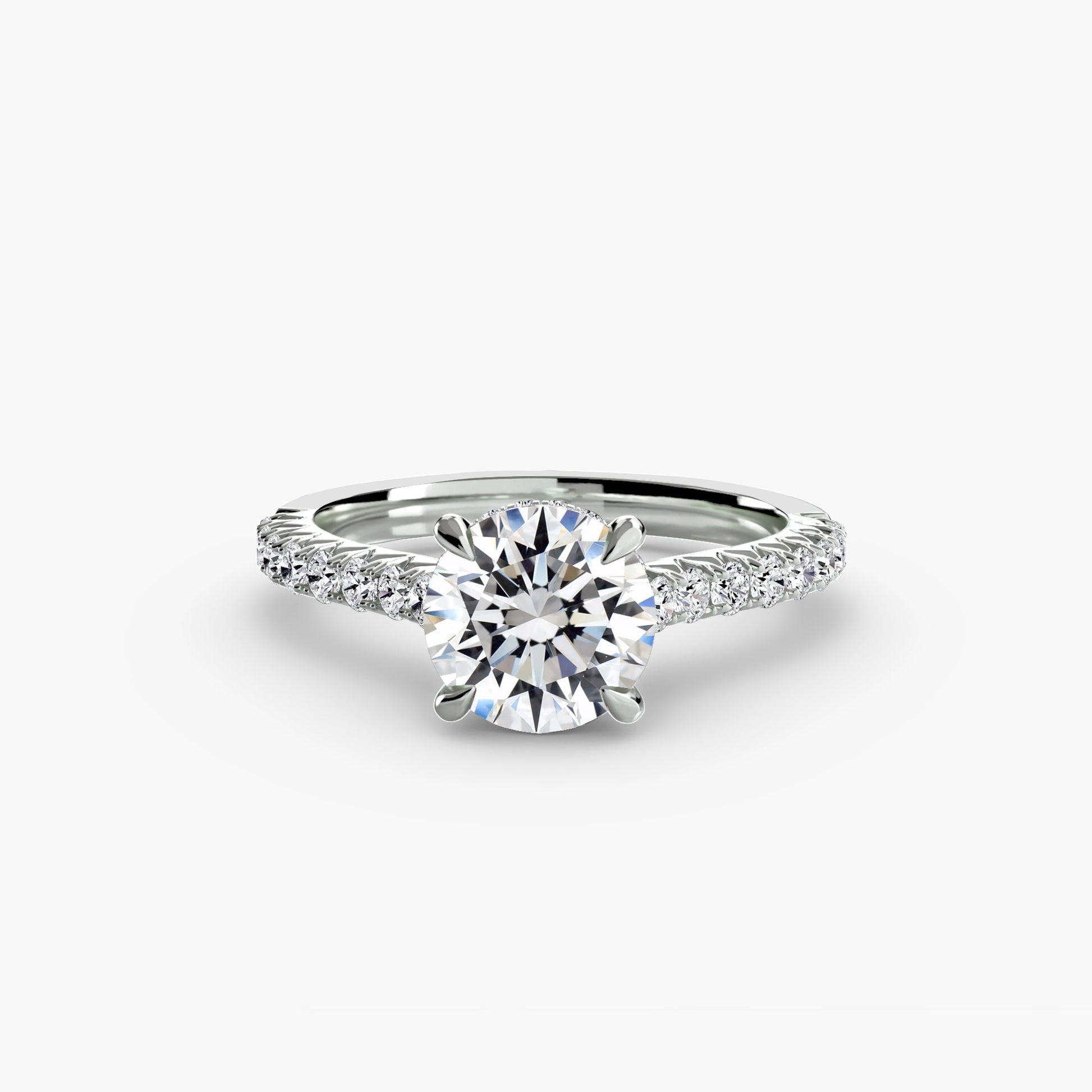 Solitaire with Pavé 5 - MIMUKA