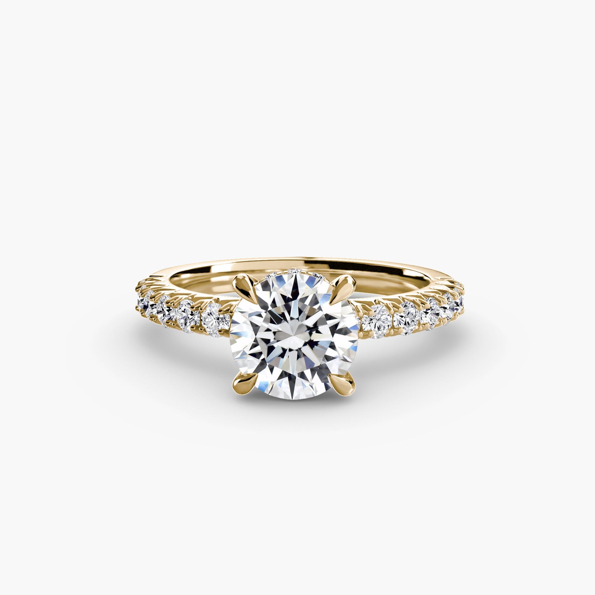 Solitaire with Pavé 6 - MIMUKA