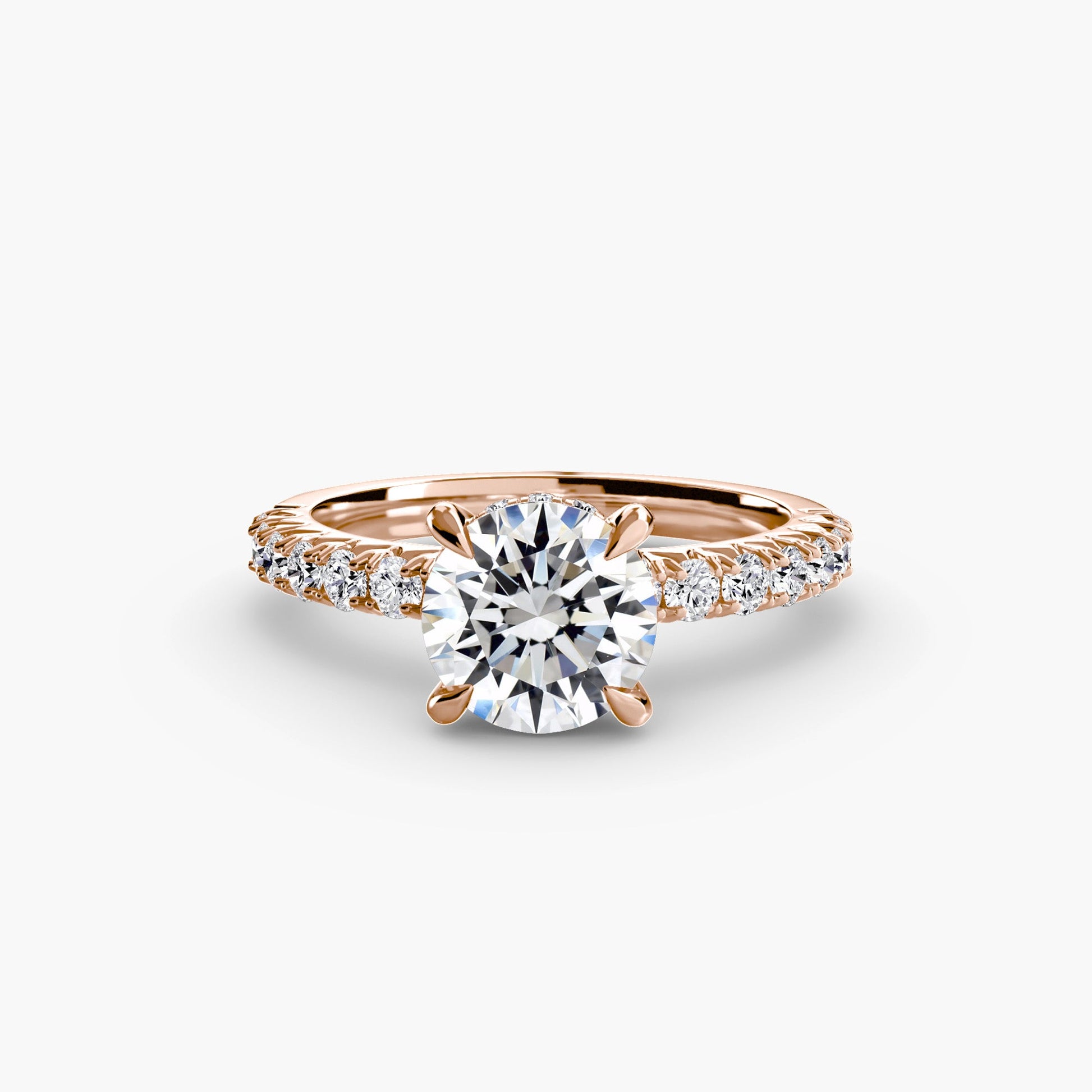 Solitaire with Pavé 6 - MIMUKA