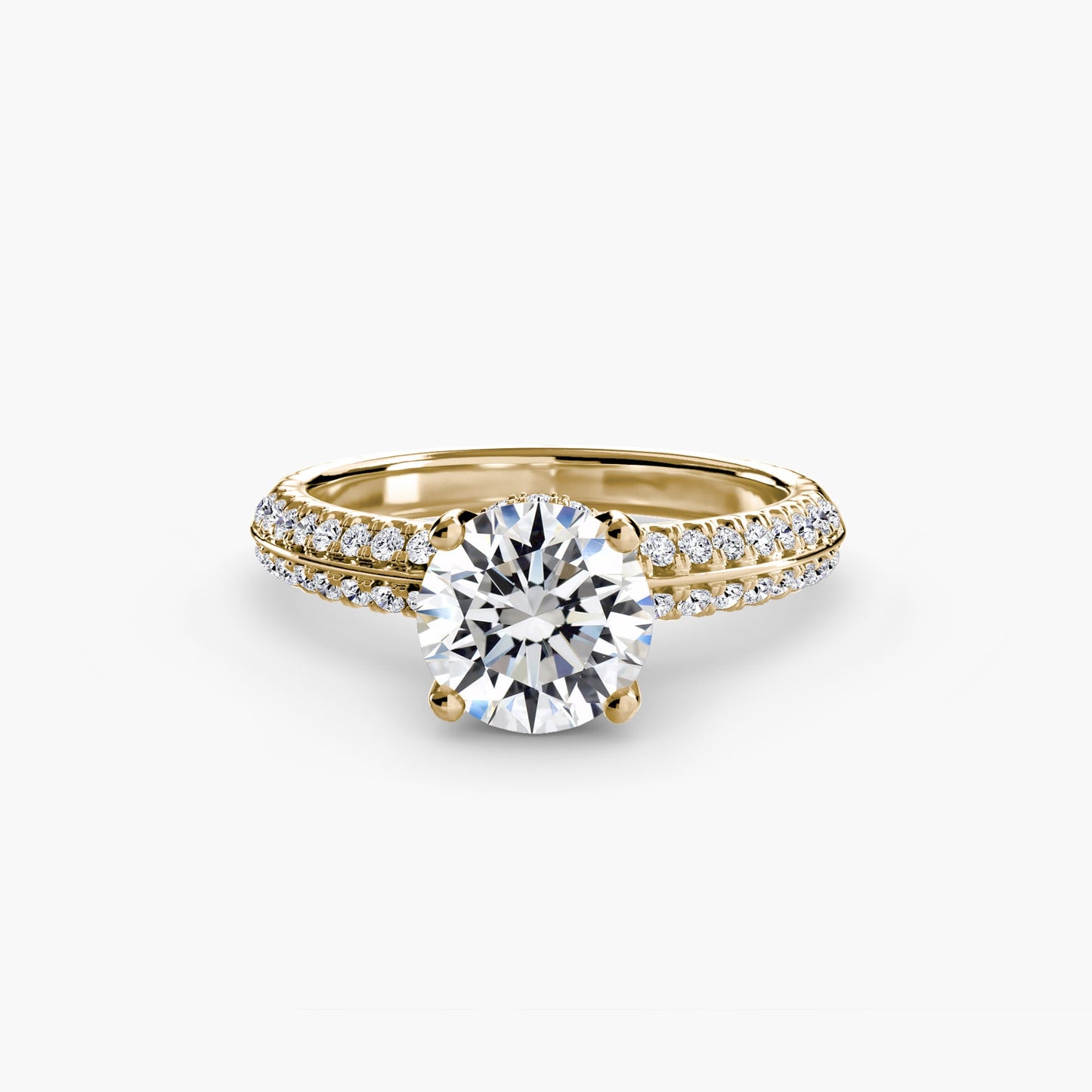 Solitaire with Pavé - MIMUKA