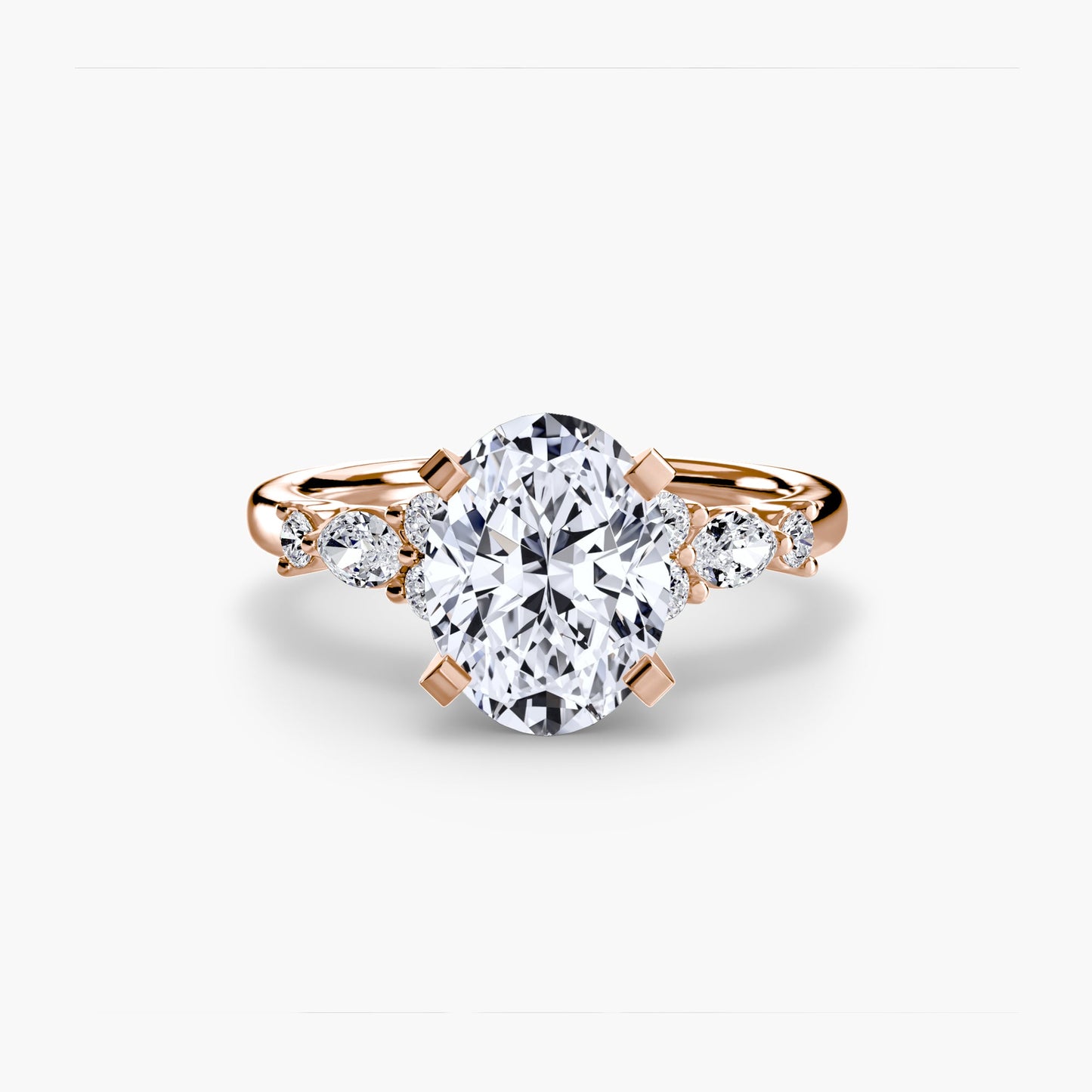 The Floral Accent Solitaire - MIMUKA