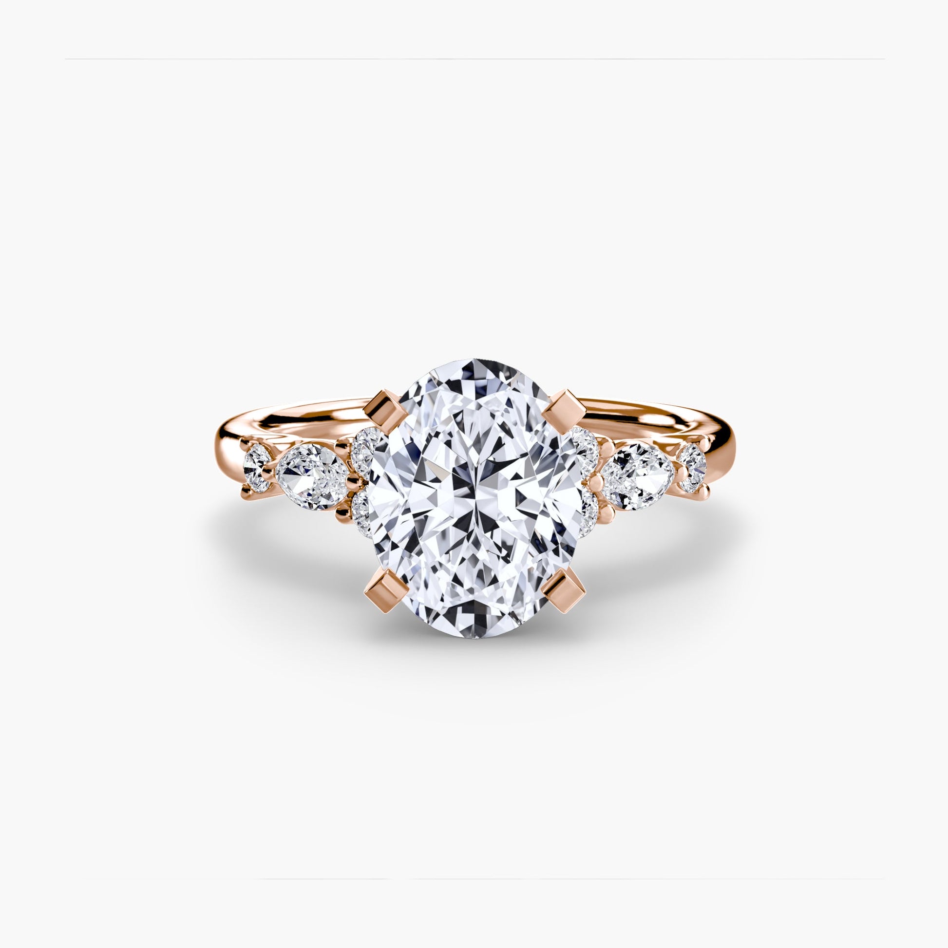 The Floral Accent Solitaire - MIMUKA