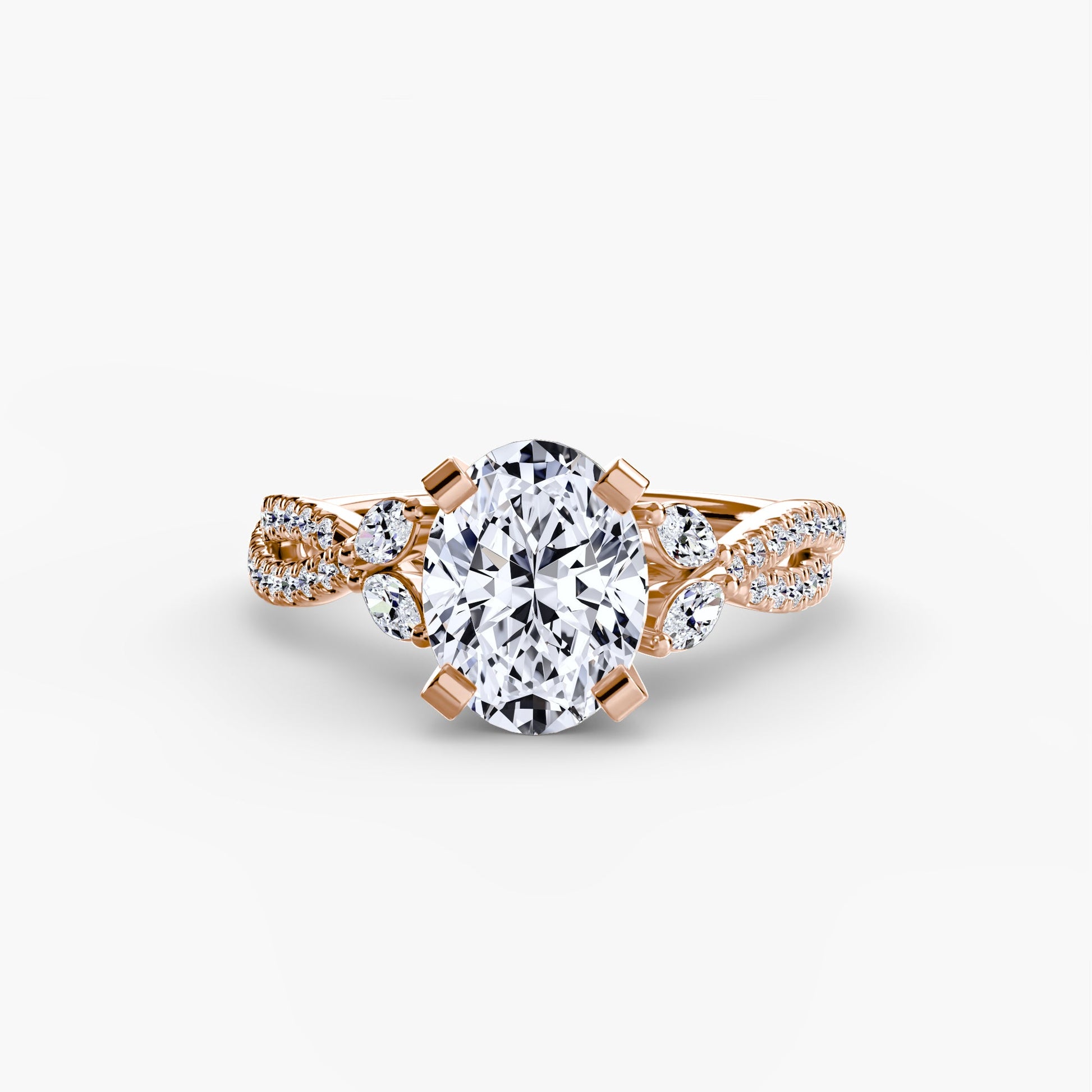 The Twist Pavé Ring - MIMUKA