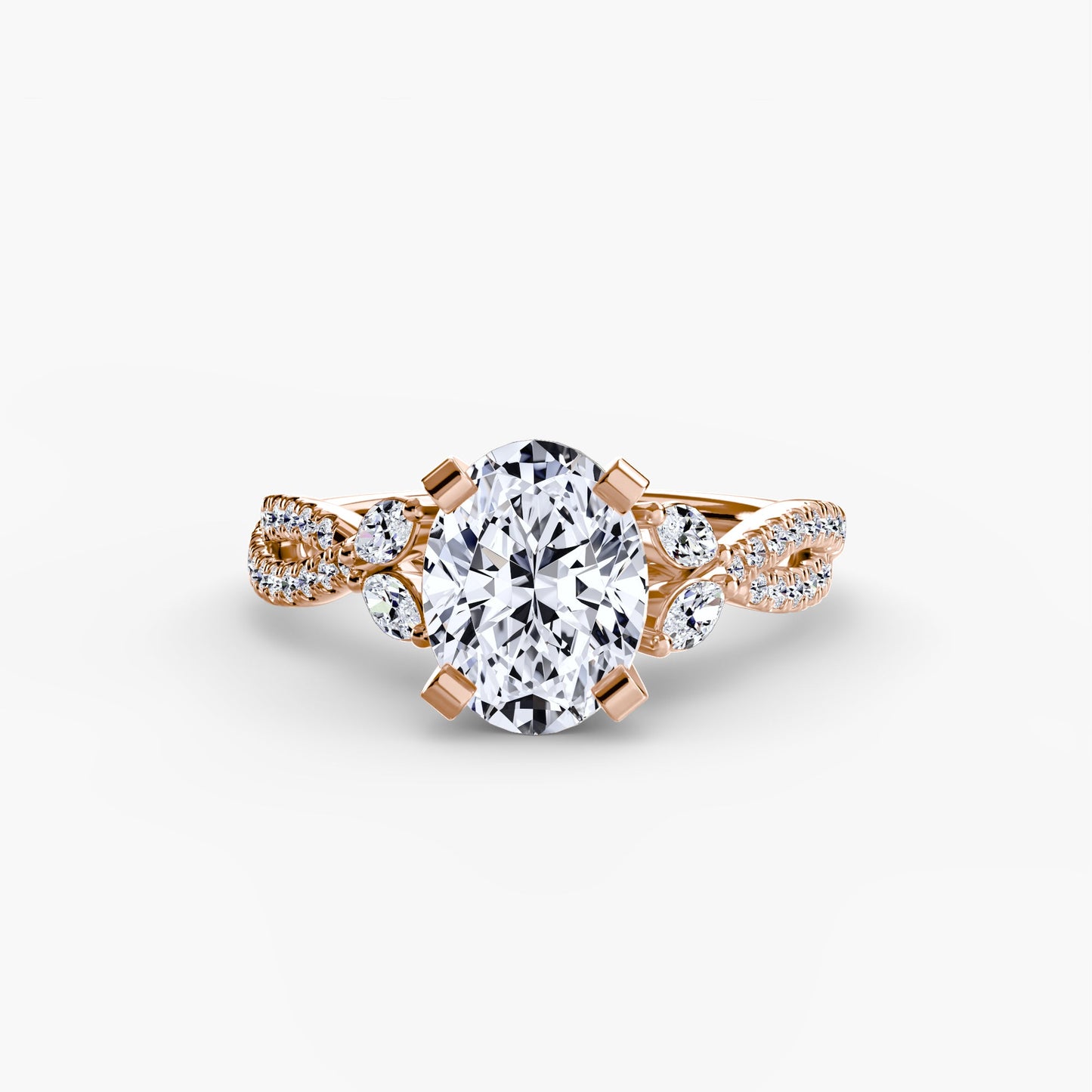 The Twist Pavé Ring - MIMUKA