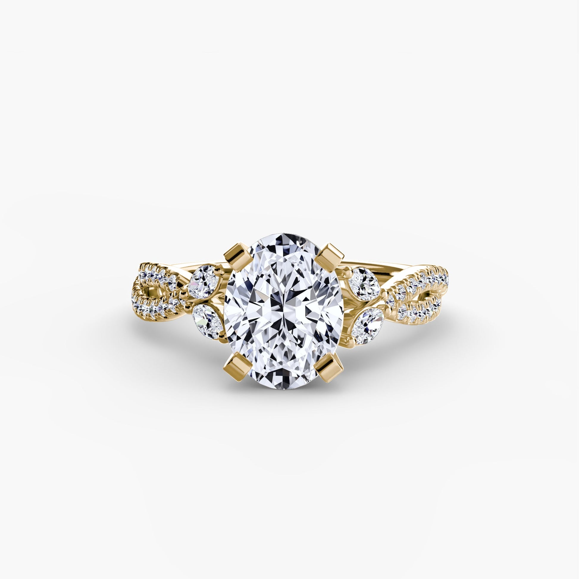 The Twist Pavé Ring - MIMUKA