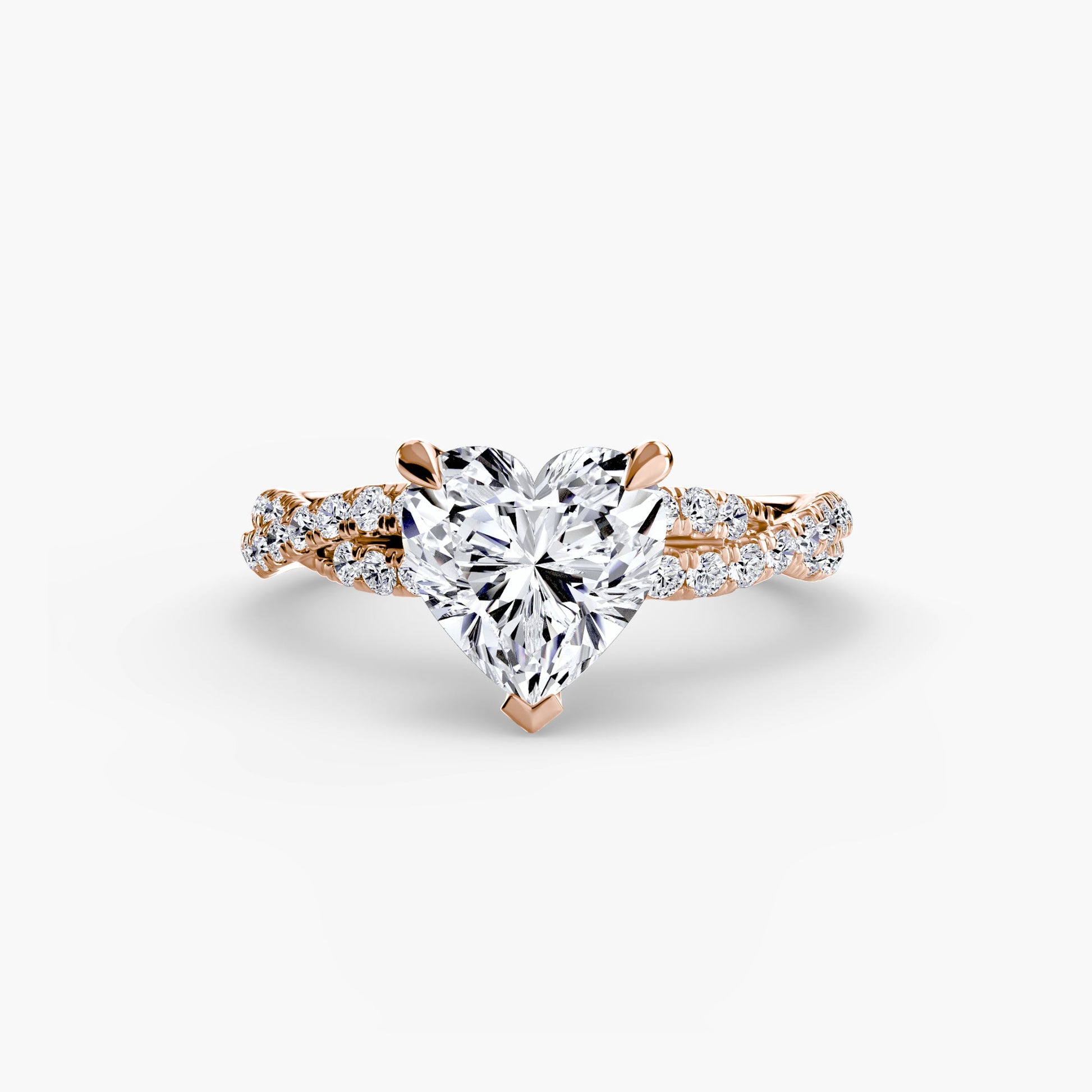 The Twisted Pavé Solitaire - MIMUKA