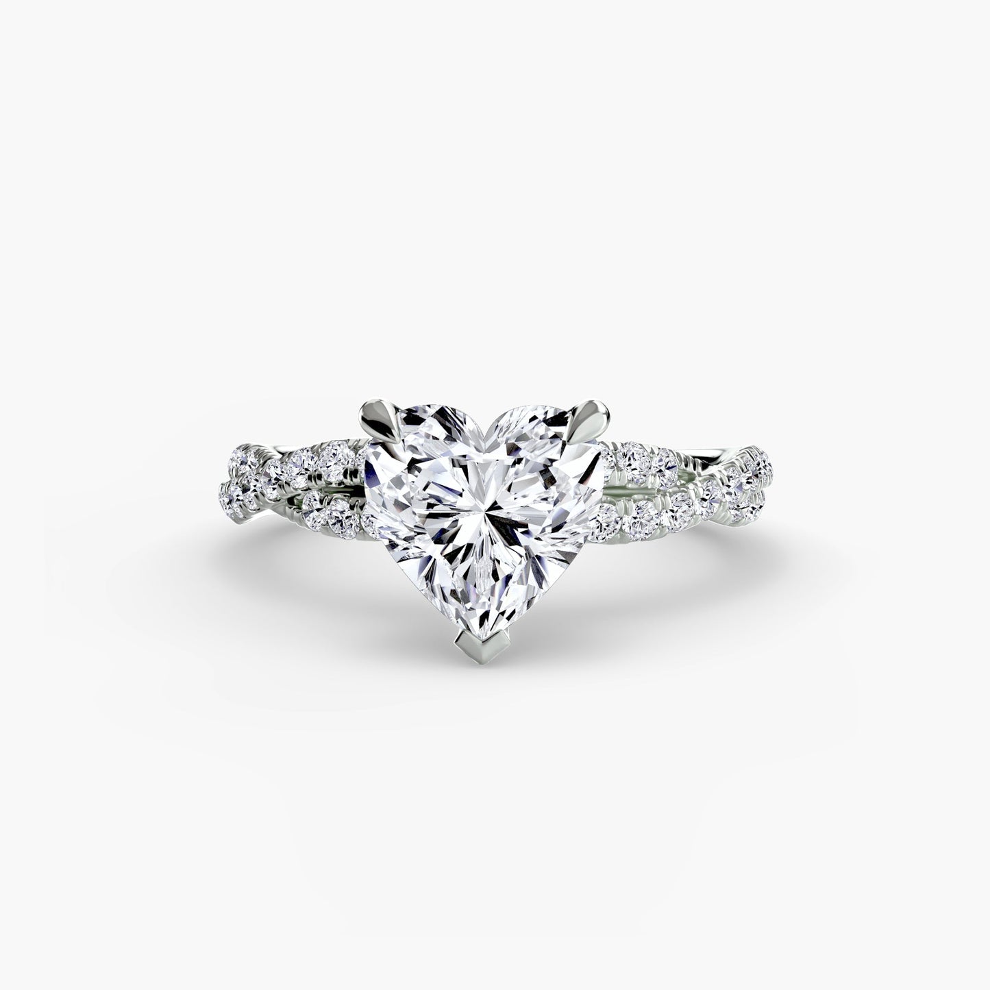 The Twisted Pavé Solitaire - MIMUKA