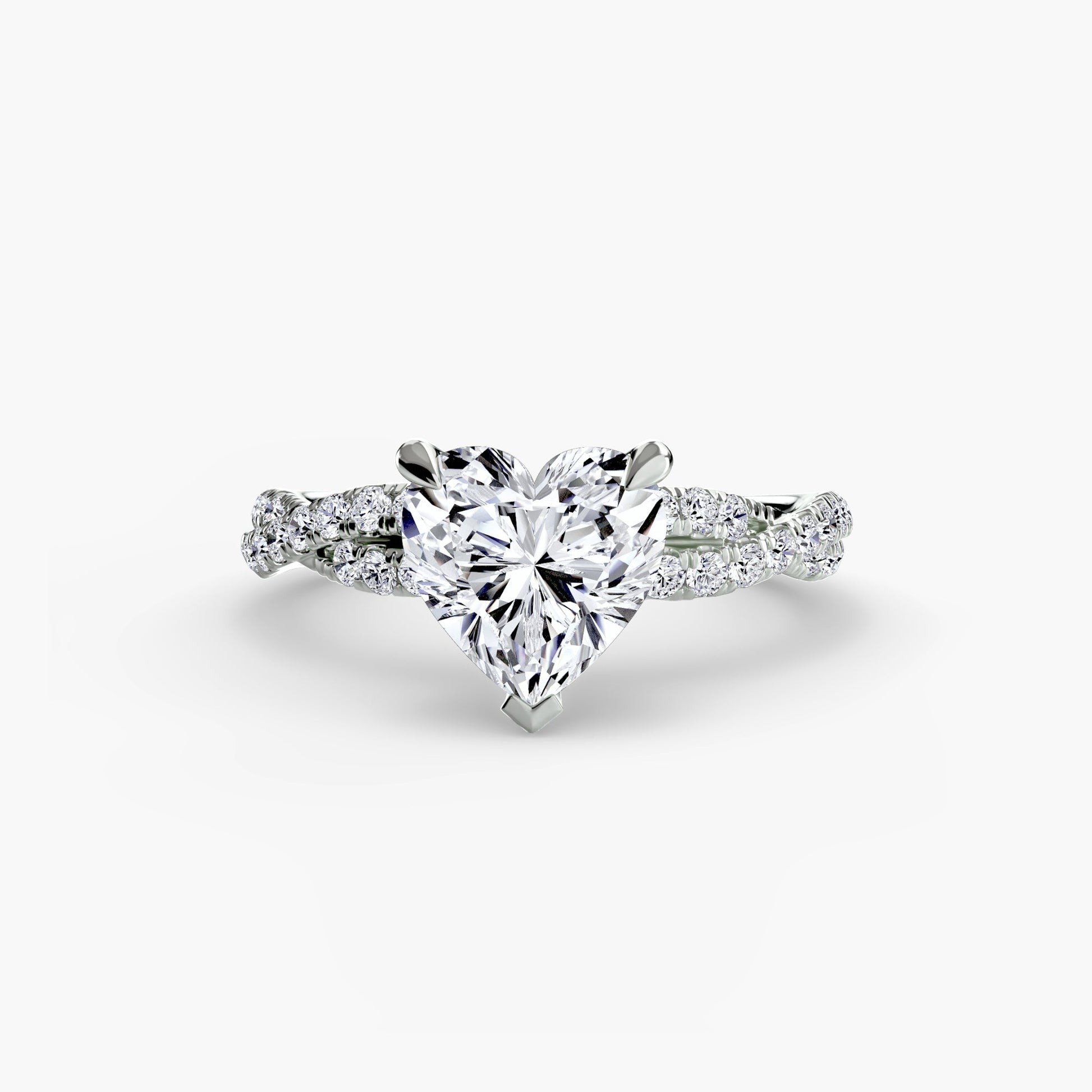 The Twisted Pavé Solitaire - MIMUKA